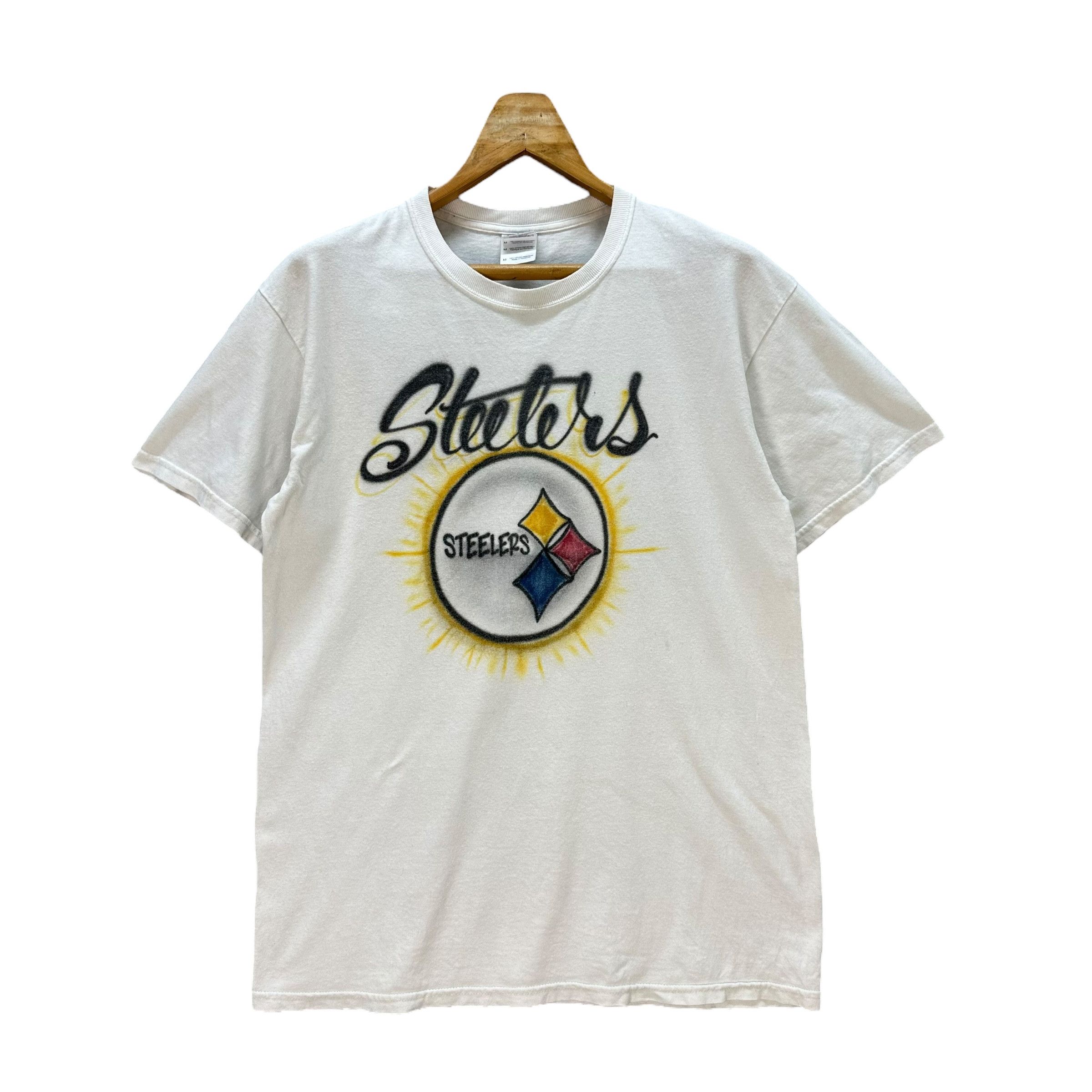 Gildan Y2K STEELERS POLAMALU 43 BIG LOGO TEE #9205-69 Size US M / EU 48-50 / 2 - 1 Thumbnail