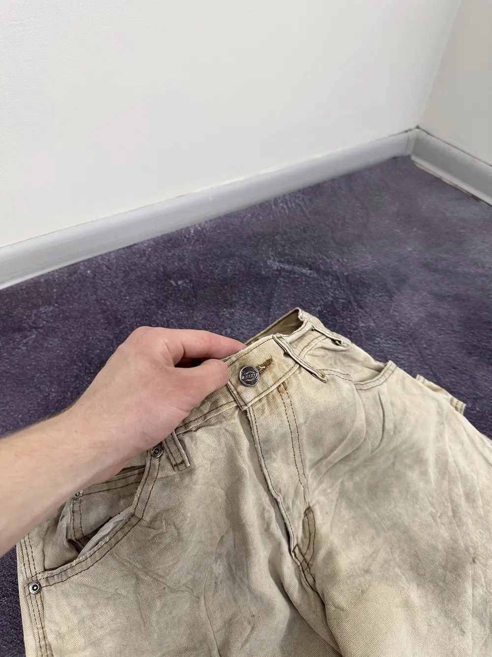 Dickies Vintage Dickies USA Distressed Carpenter Opium Work Pants Size US 32 / EU 48 - 15 Thumbnail