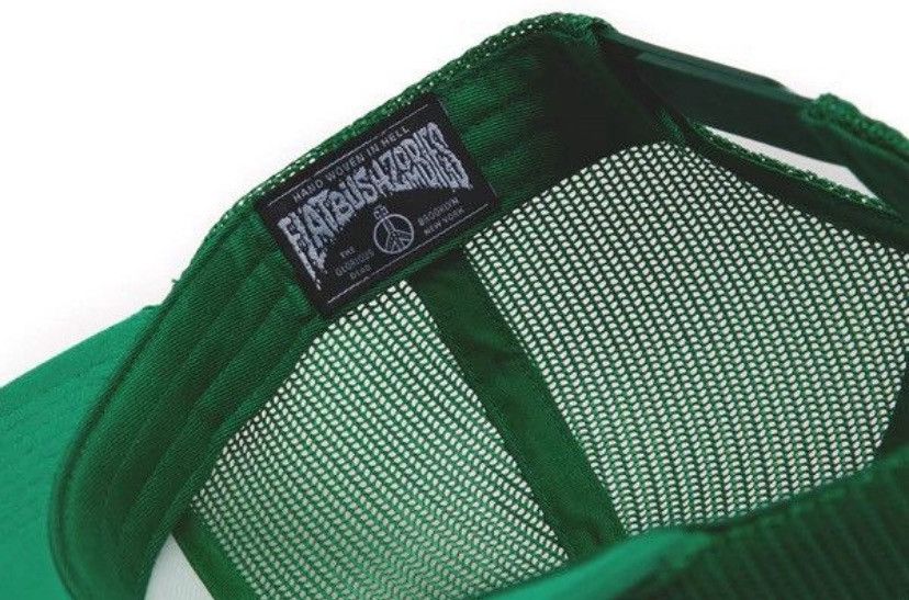 Flatbush Zombies FLATBUSH ZOMBIES BETTER OFF DEAD PATCHED TRUCKER CAP Size ONE SIZE - 4 Thumbnail