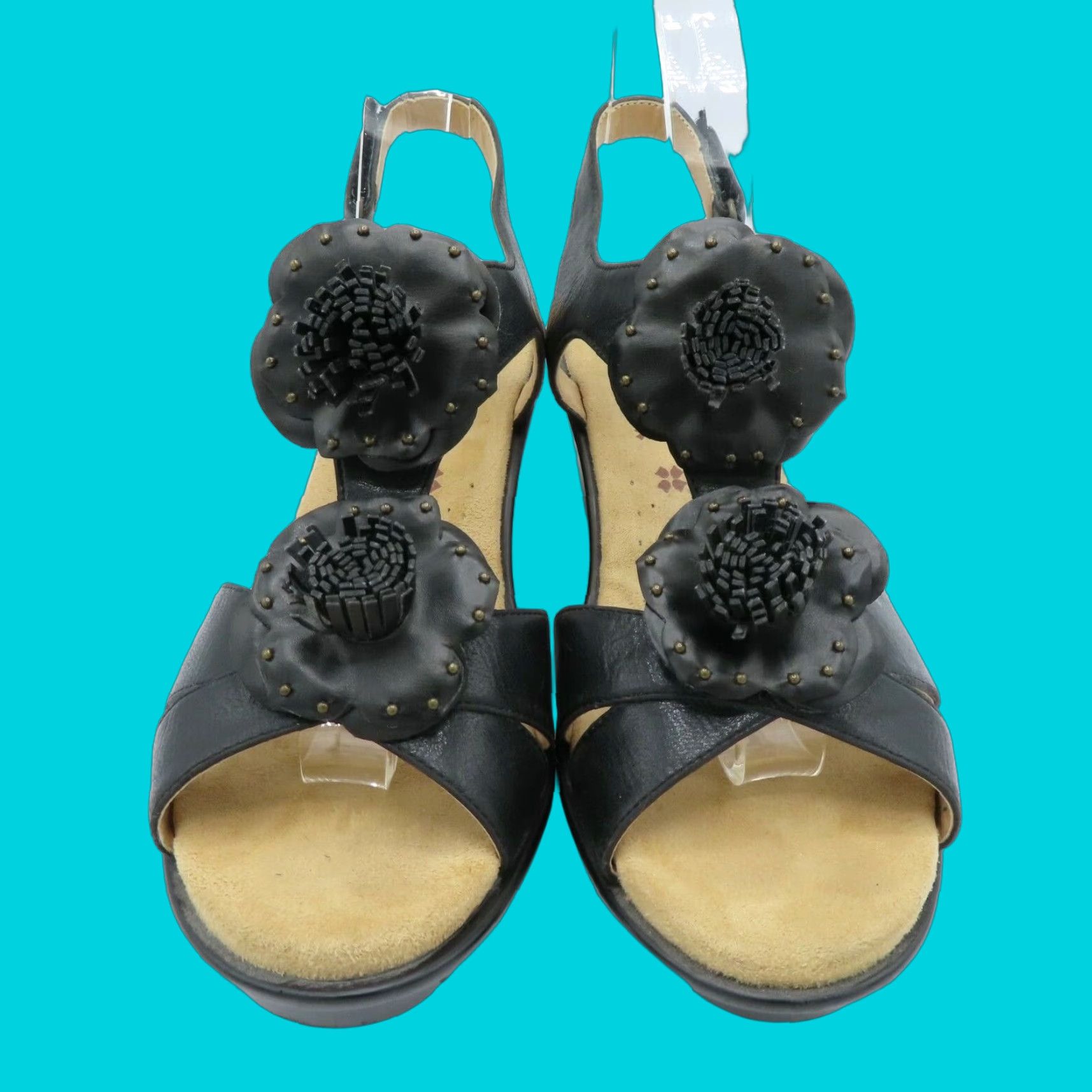Naturalizer **Naturalizer 10 M Comfort Explorer Women's Black Wedge Sandal** User: **Naturalizer 10 M Comfort Explorer Women's Black Wedge Sandal** Size US 10 / IT 40 - 1 Thumbnail
