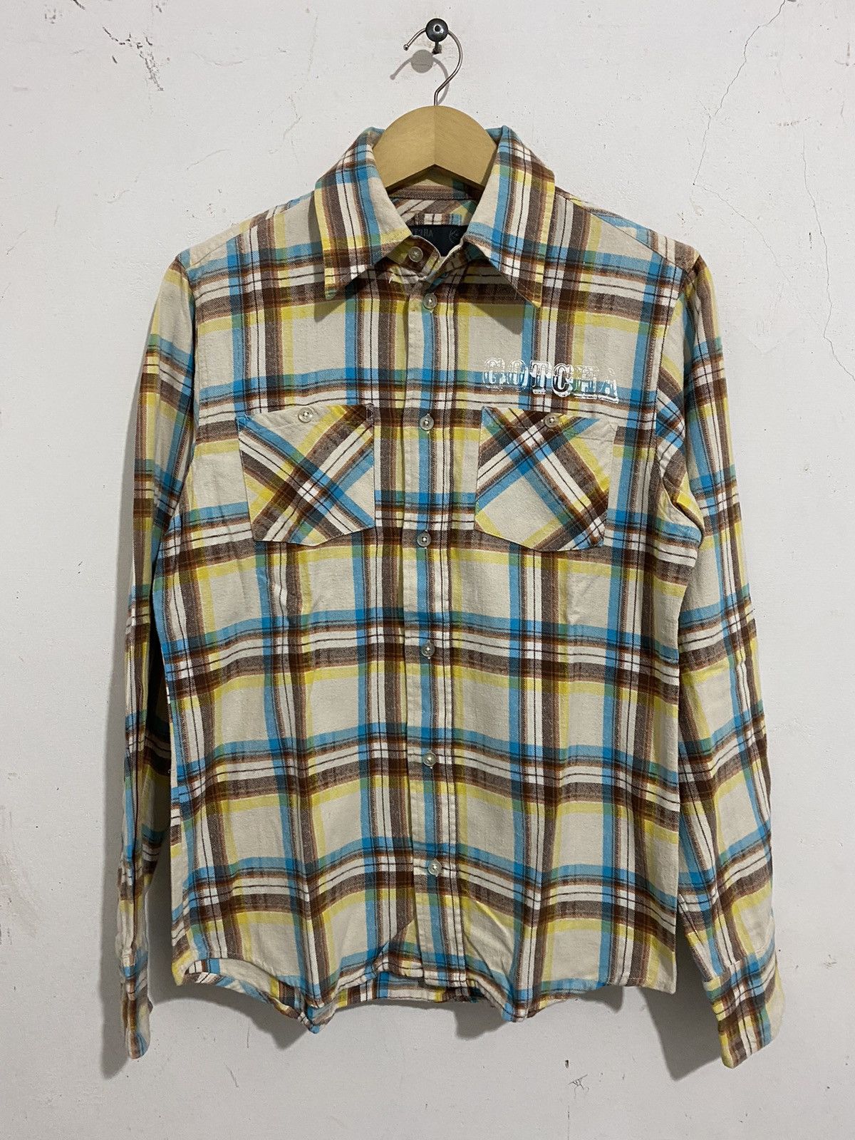If Six Was Nine Japanese Gotcha Poem Flannel Shirt Lgb Style AA0156 Size US S / EU 44-46 / 1 - 3 Thumbnail
