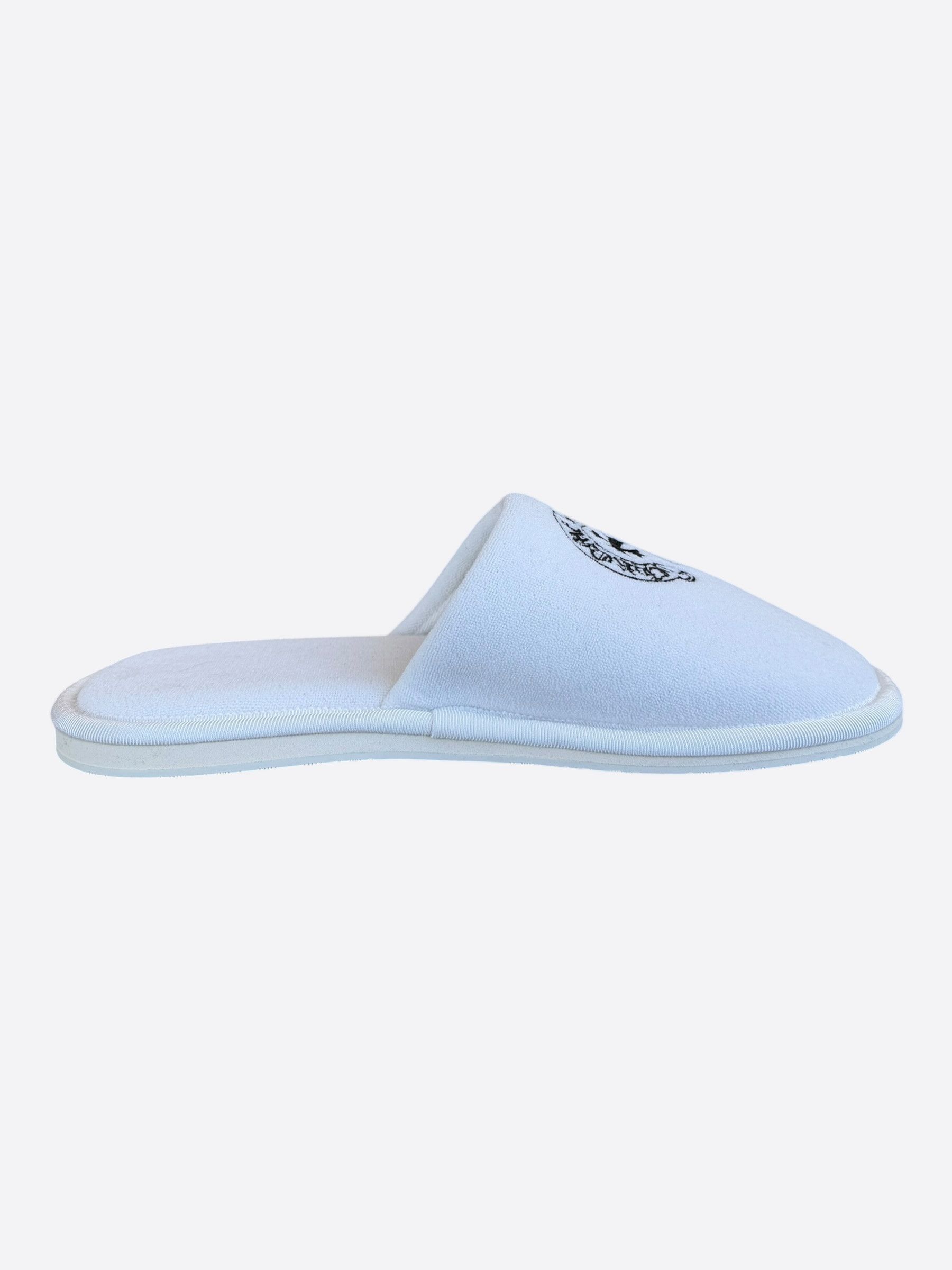 Chrome Hearts Chrome Hearts White & Black Horseshoe Logo Slippers Size US 8 / EU 41 - 3 Thumbnail