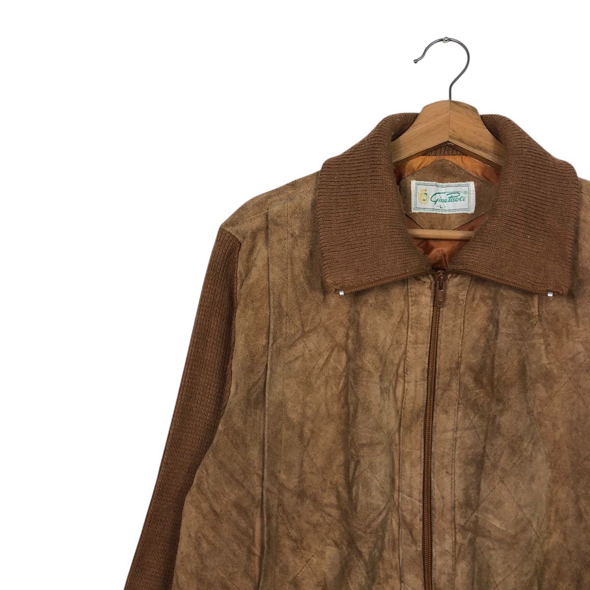 Japanese Brand 📌Vintage Biker Leather Jacket Gino Paoli Issey Miyake Size US L / EU 52-54 / 3 - 8 Thumbnail