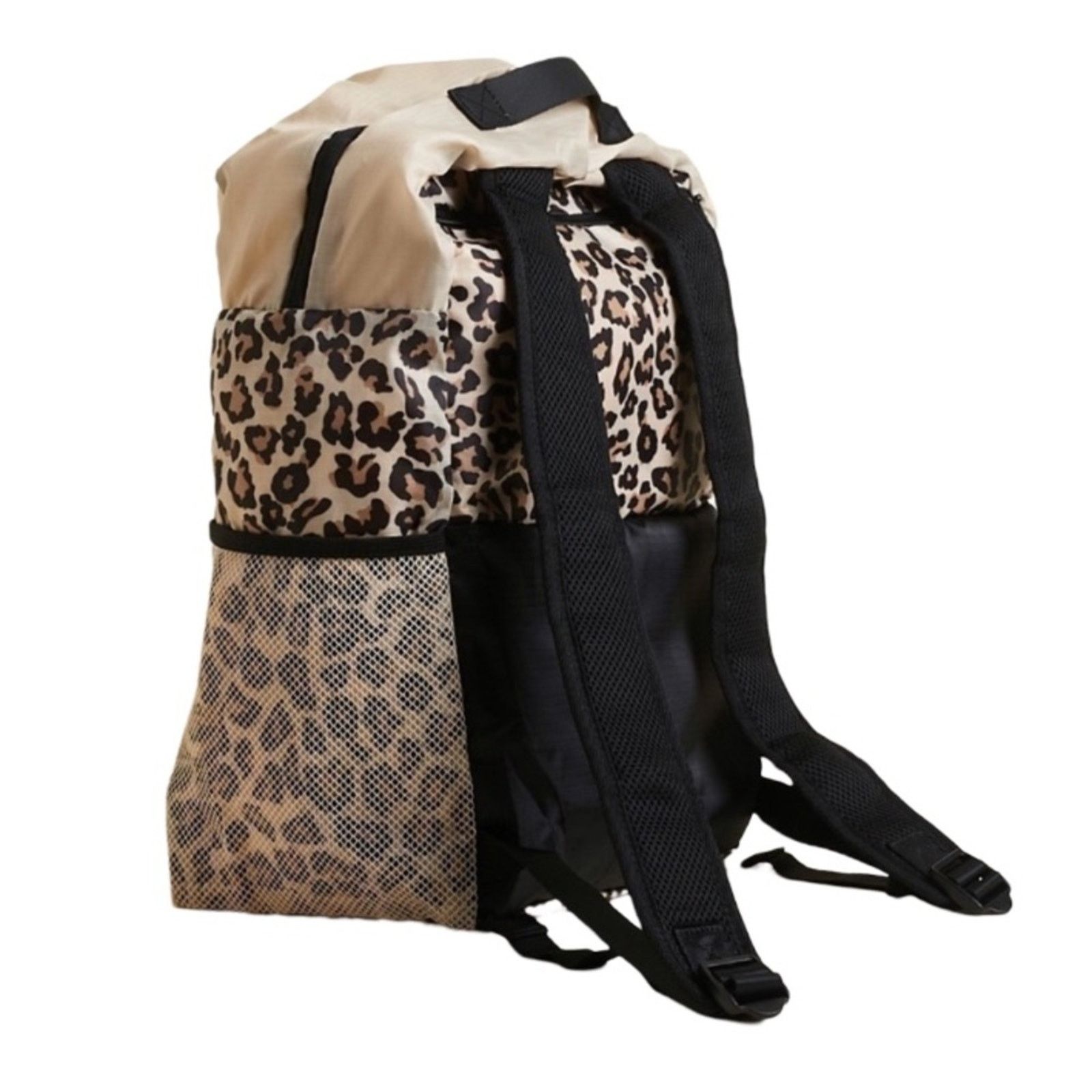 A_PLAN_APPLICATION APL All-Purpose Packable Backpack - Neutral Leopard Size ONE SIZE - 2 Thumbnail