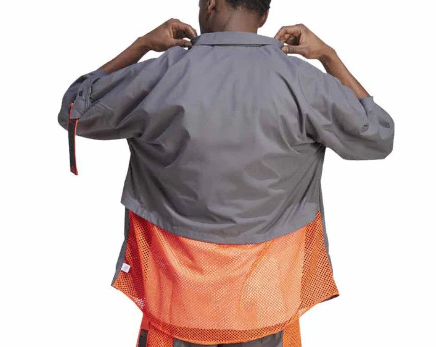 Adidas Adidas IC6739 City Escape Premium Shirt Grey/Orange ( L ) Size US L / EU 52-54 / 3 - 2 Thumbnail