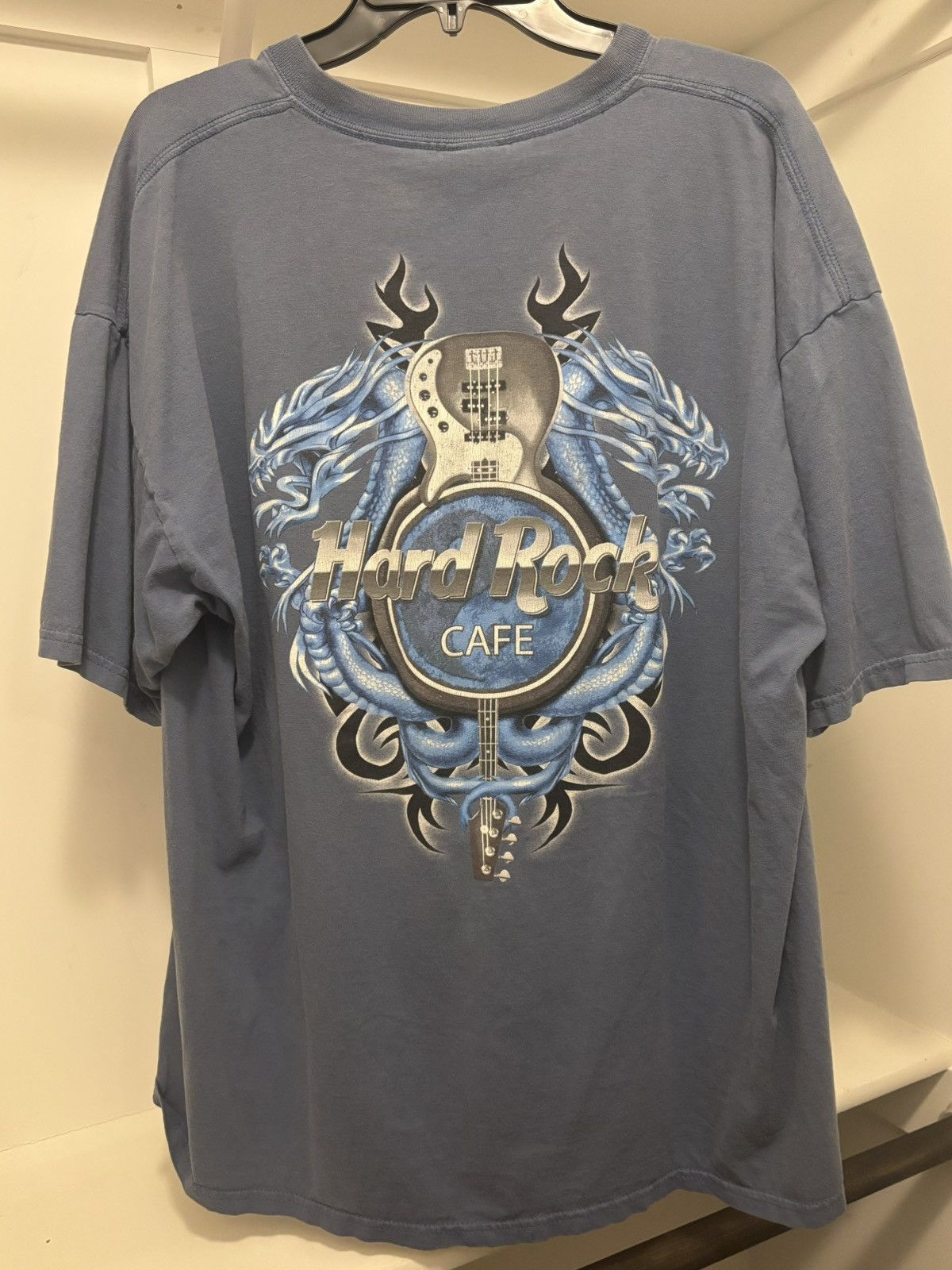 Vintage Hard Rock Cafe Houston Blue Dragons Tee