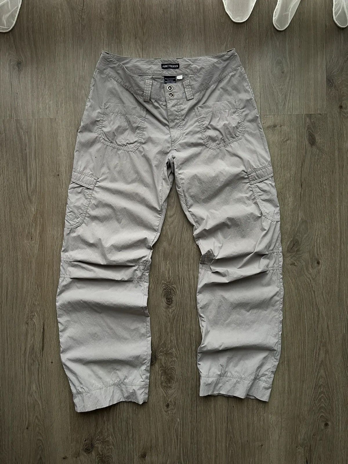 image of Arcteryx x Outdoor Life Vintage Arc’Teryx Outdoor Grey Cargo Pants, Men's (Size 30)