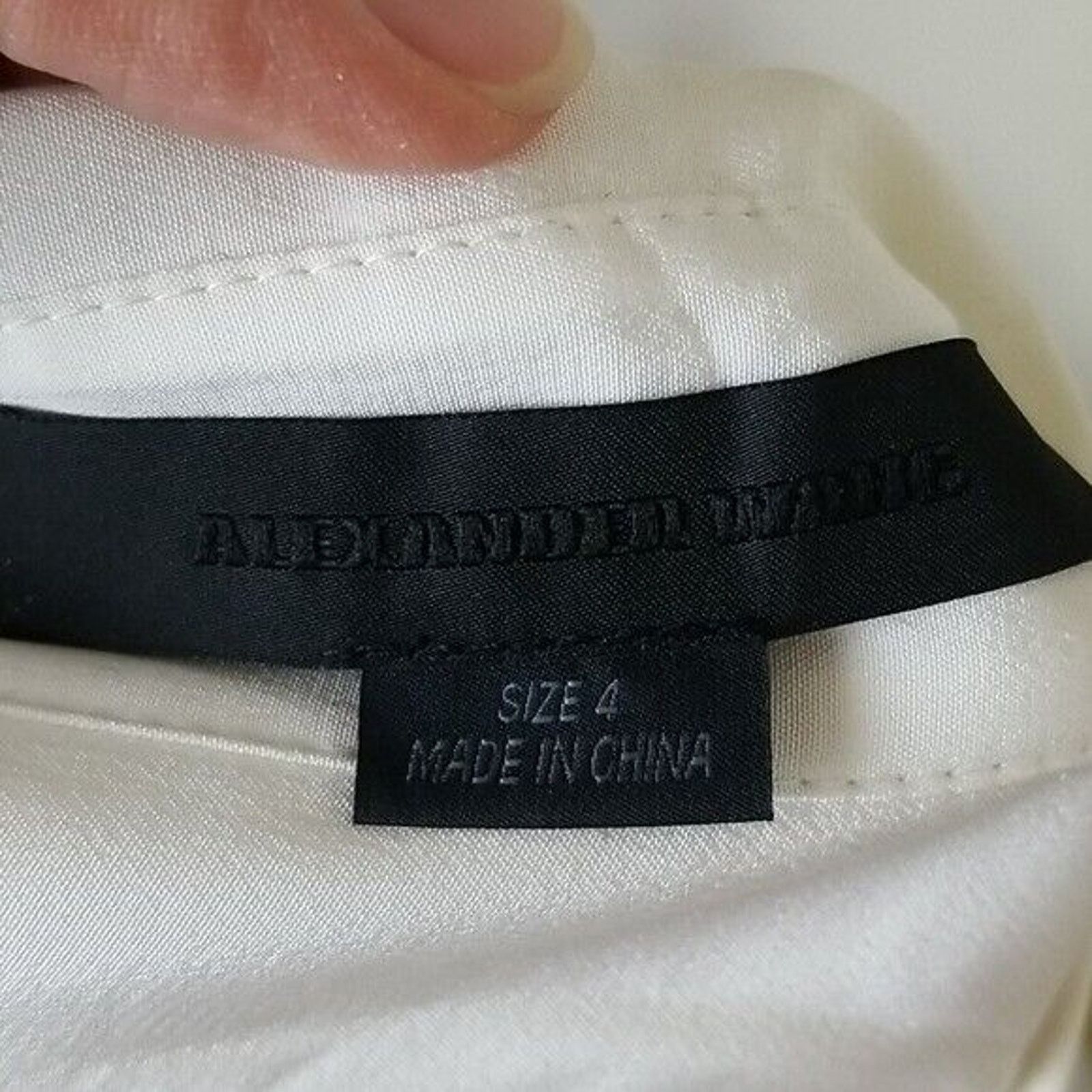 Alexander Wang Alexander Wang Womens Floral Silk Blouse 4 Designer Luxury Size S / US 4 / IT 40 - 6 Thumbnail