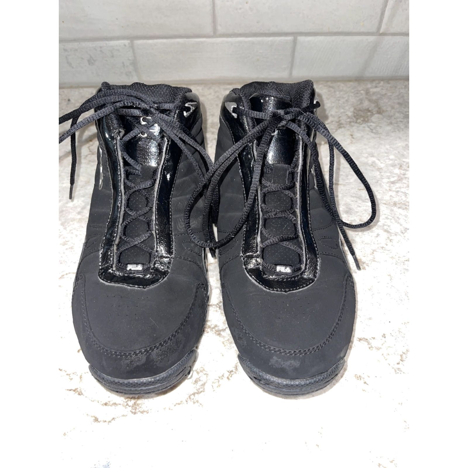 Fila FILA DLS-FOAM Sneakers High Top Boys Men Size 7 Black 3SB10055-101 Shoes Foam Insole Size US S / EU 44-46 / 1 - 3 Thumbnail