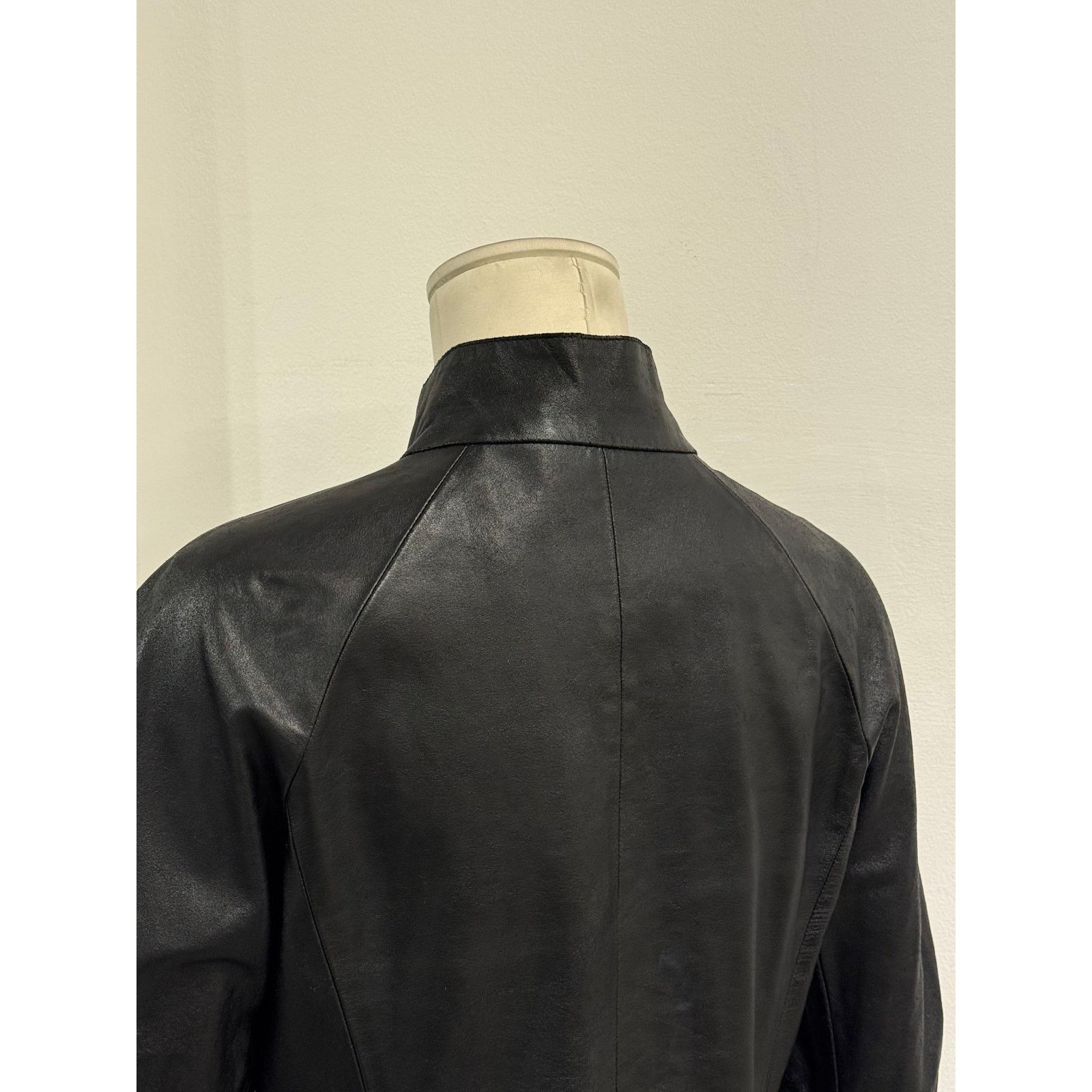 Paco Rabanne A/W2000 Paco Rabanne runway cut-out leather jacket Size S / US 4 / IT 40 - 9 Thumbnail