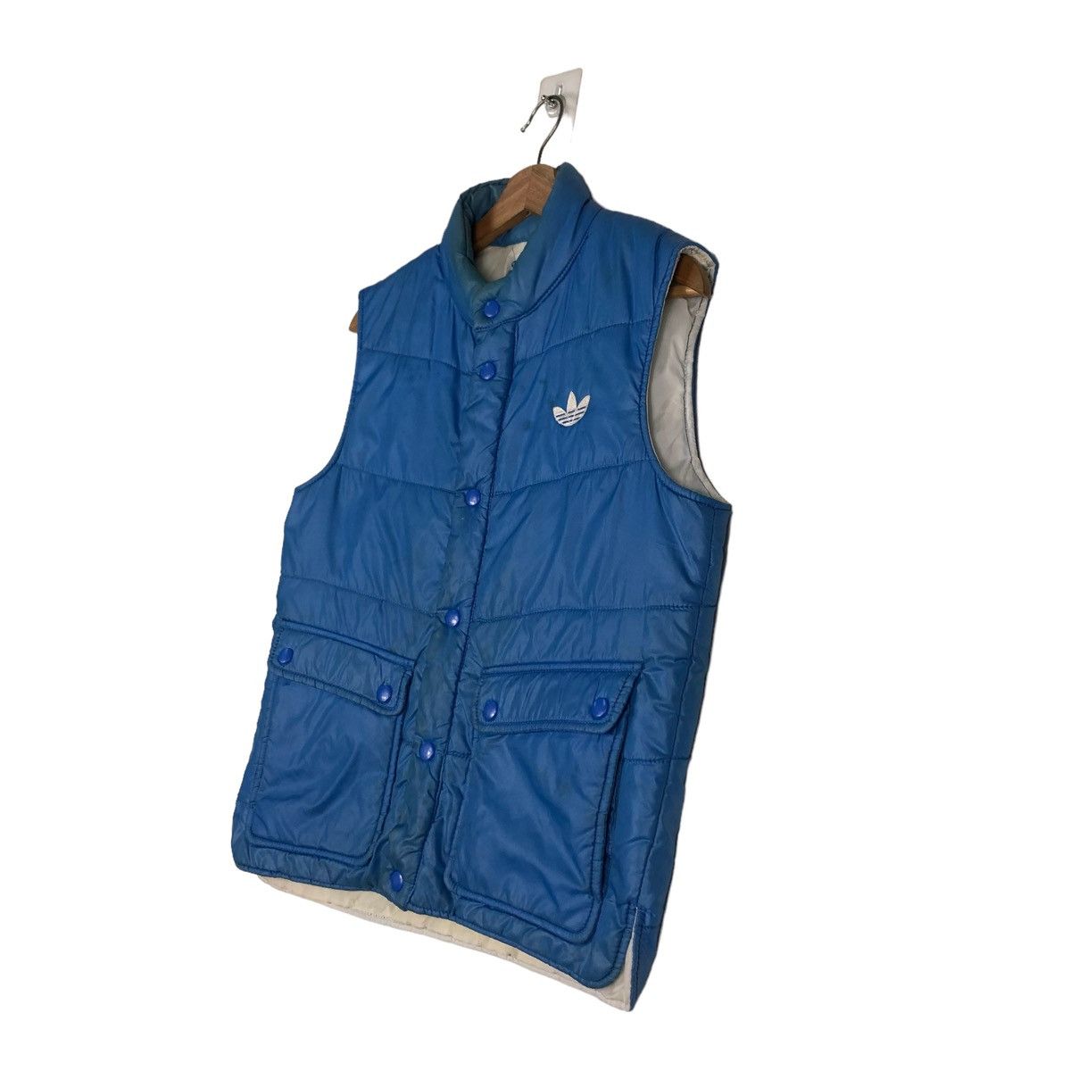 Adidas 🔥VINTAGE 90’s ADIDAS PUFFER DOWN VEST RARE COLOUR Size US M / EU 48-50 / 2 - 2 Thumbnail