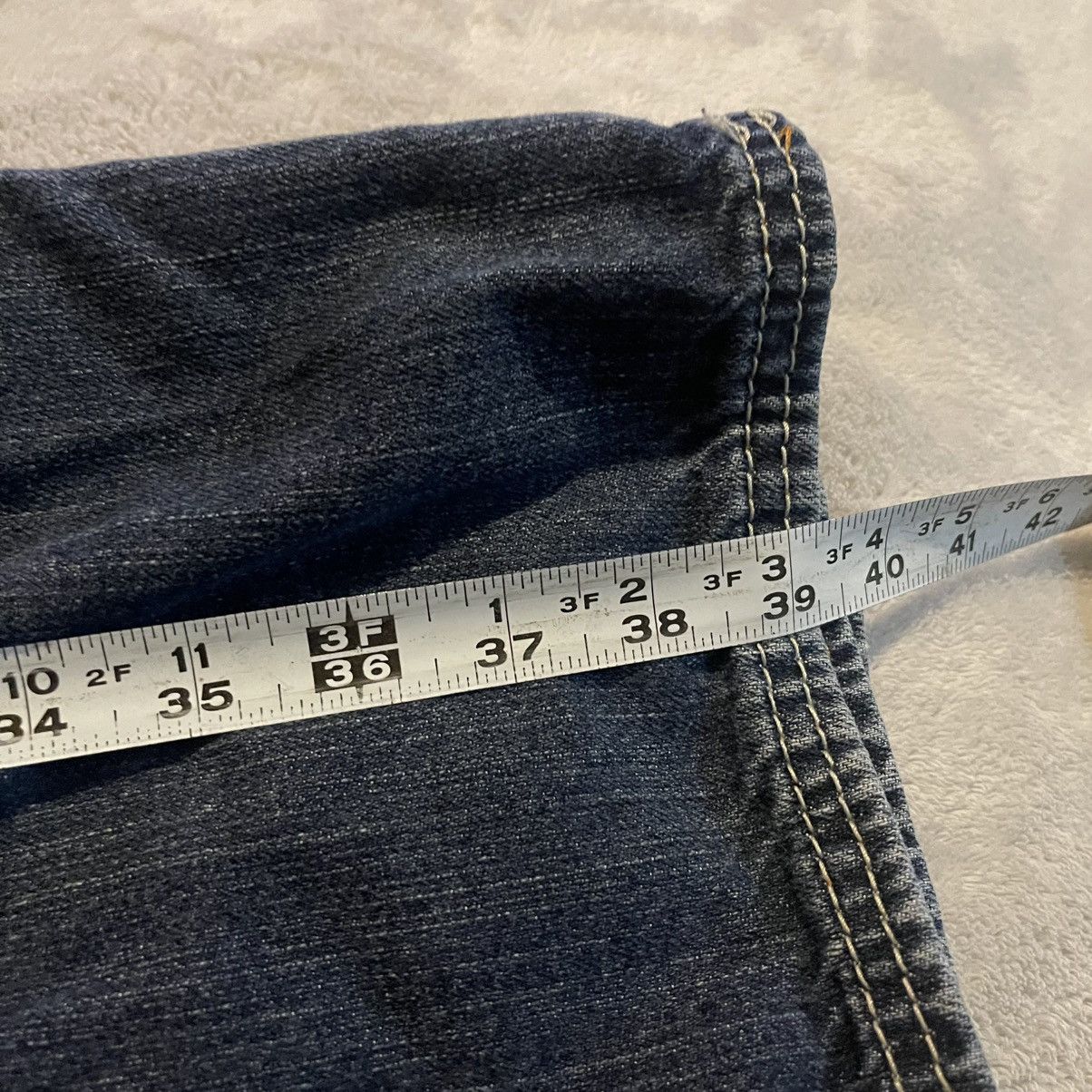 Other Vintage INC Berlin Slim Straight Men Jeans Blue 34x30 Y2K Size US 34 / EU 50 - 8 Thumbnail