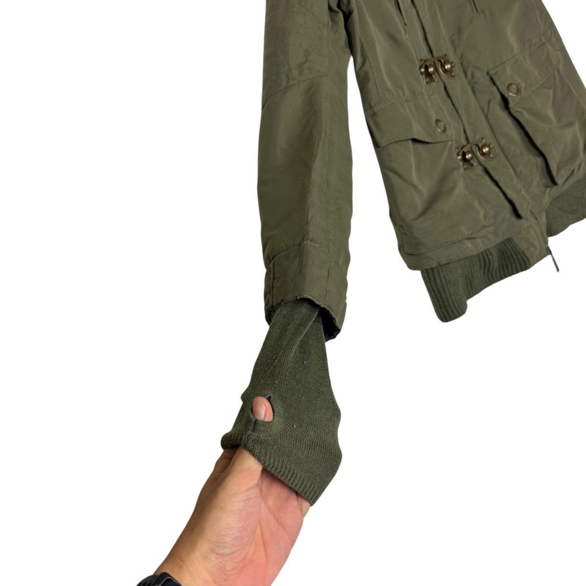 SLY SLY Military Amelia Hooked Button Parka Size XS / US 0-2 / IT 36-38 - 2 Thumbnail