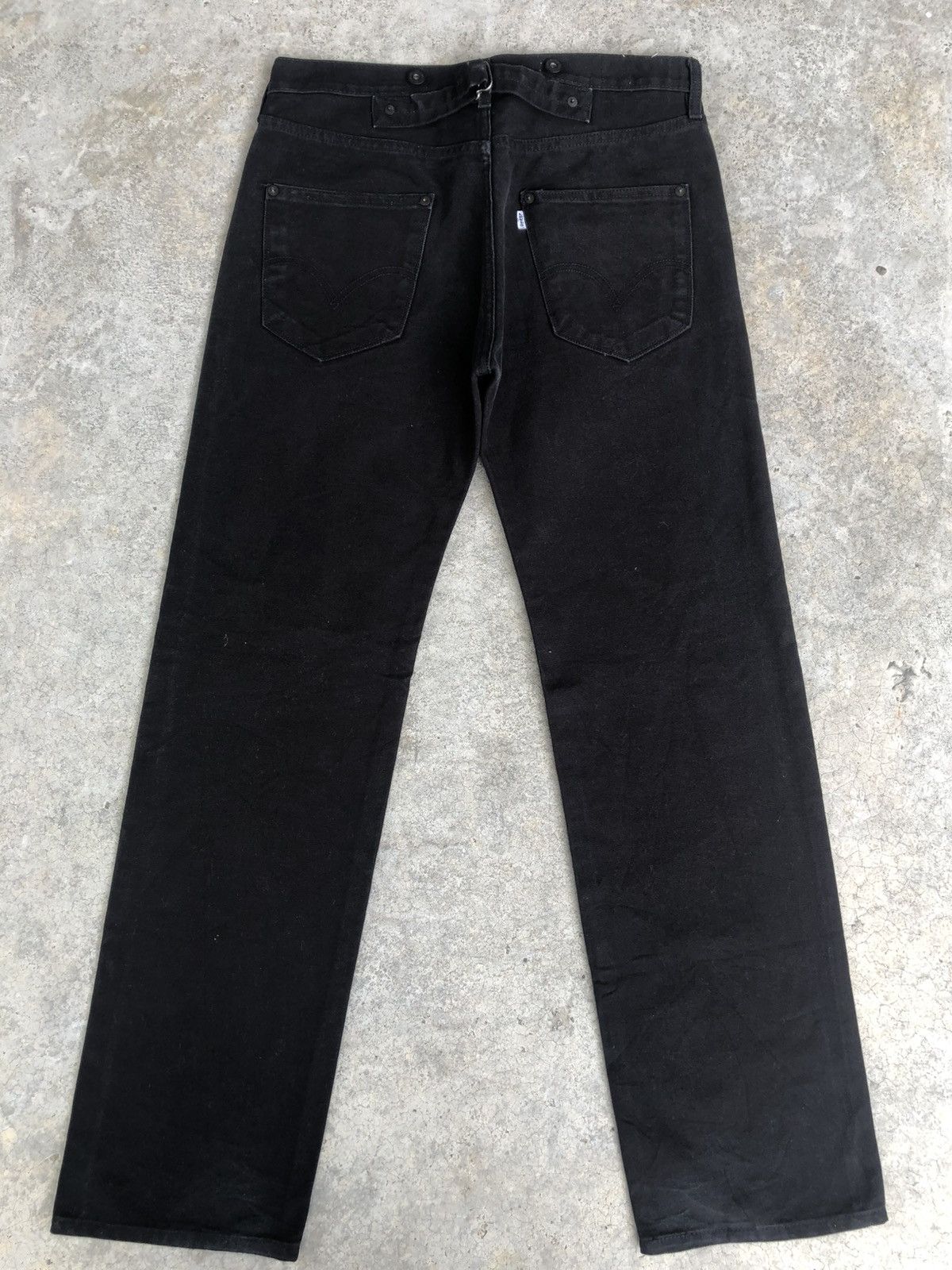 Levi's Y2k Levi’s Buckle Back White Tab Size US 31 - 2 Thumbnail