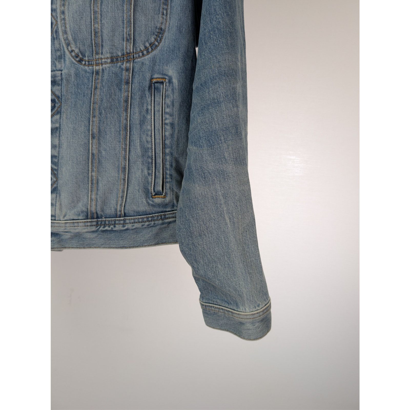 Tom Ford o1rshd1 Denim Jacket in Washed Blue S Size US S / EU 44-46 / 1 - 5 Thumbnail