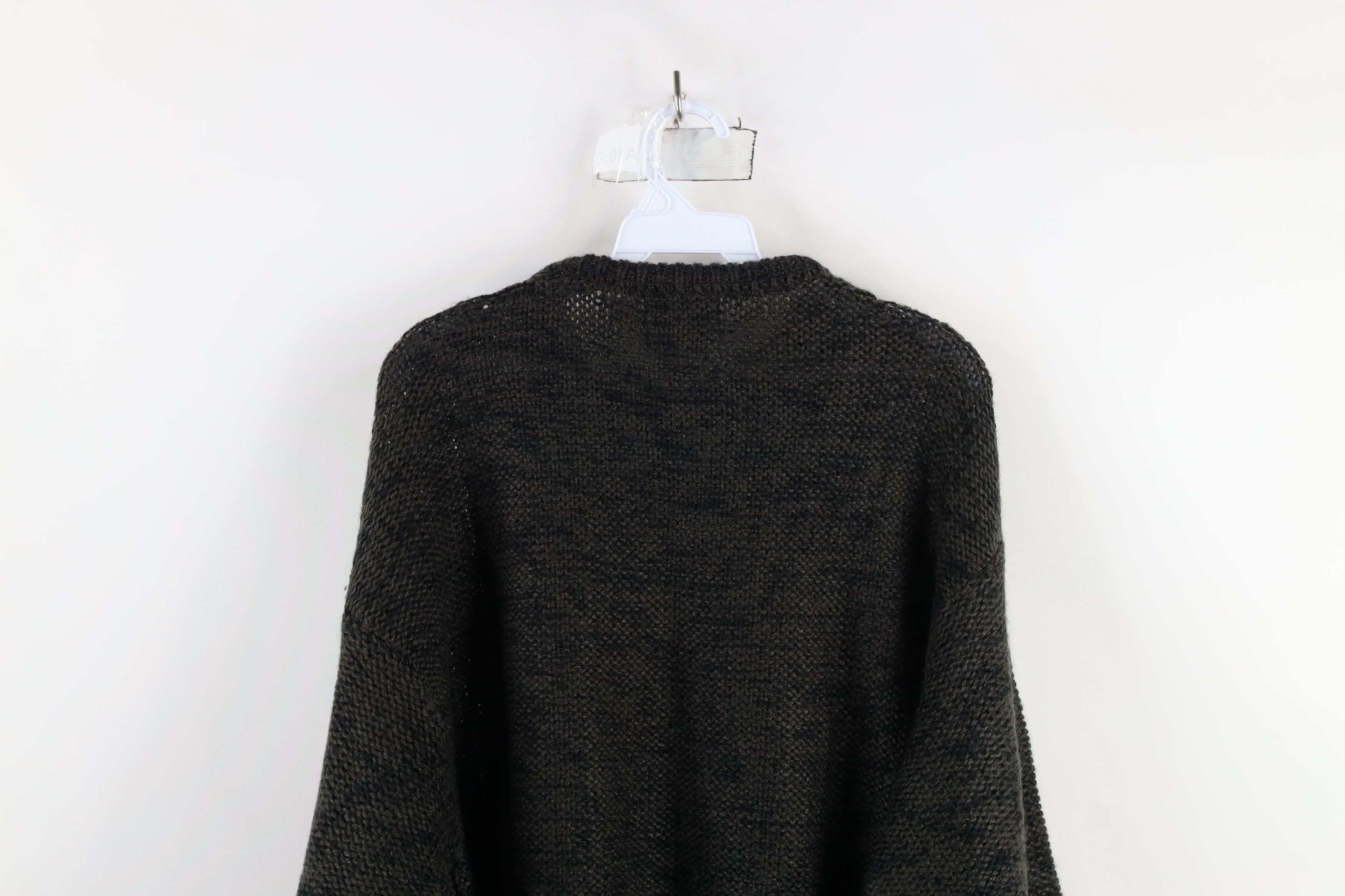 Vintage Vintage 80s Streetwear Chunky Cable Knit Crewneck Sweater Size US XL / EU 56 / 4 - 7 Thumbnail