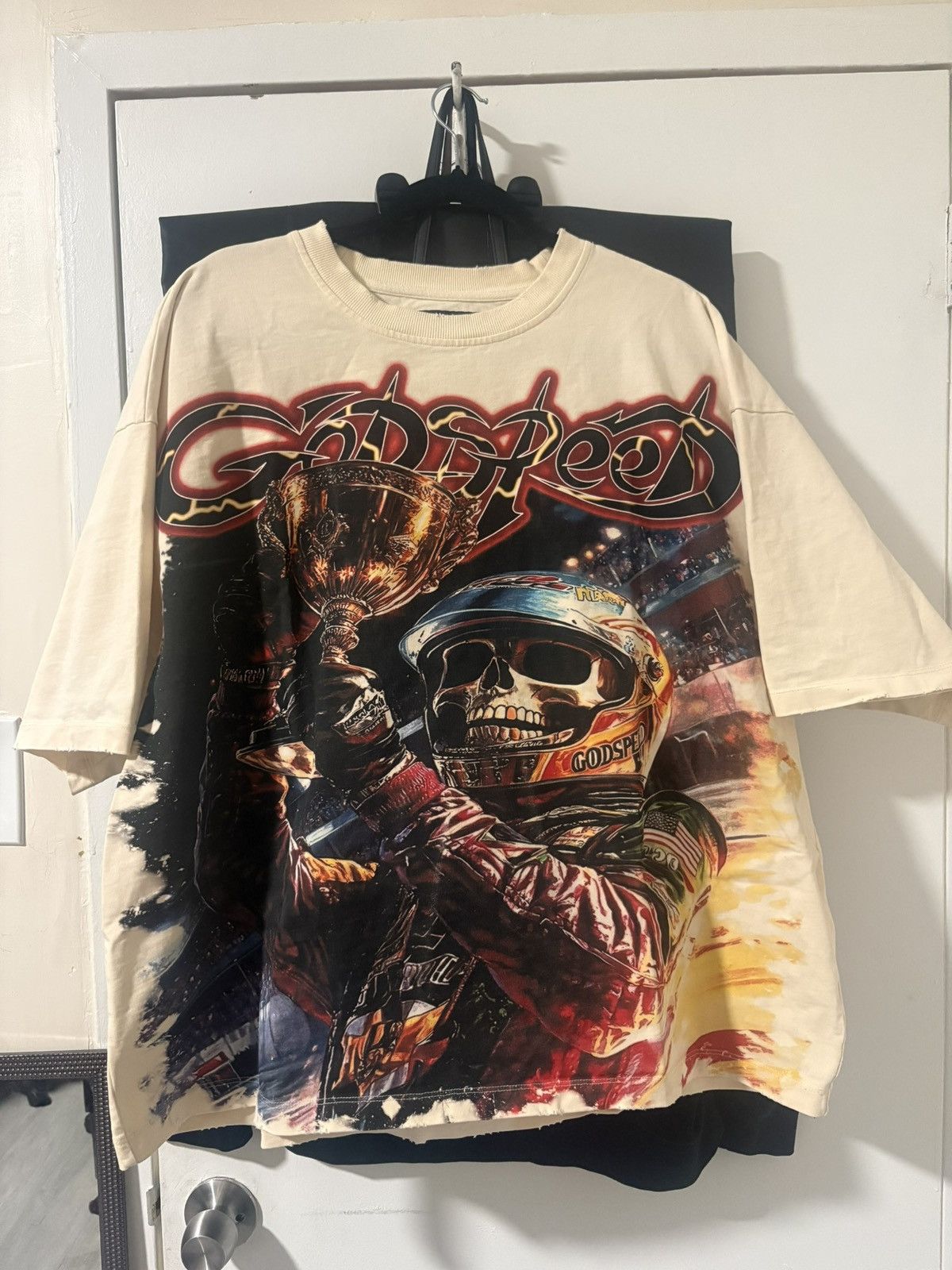 Godspeed Godspeed Podium Dreams Tee Bone Size US XXL / EU 58 / 5 - 1 Thumbnail