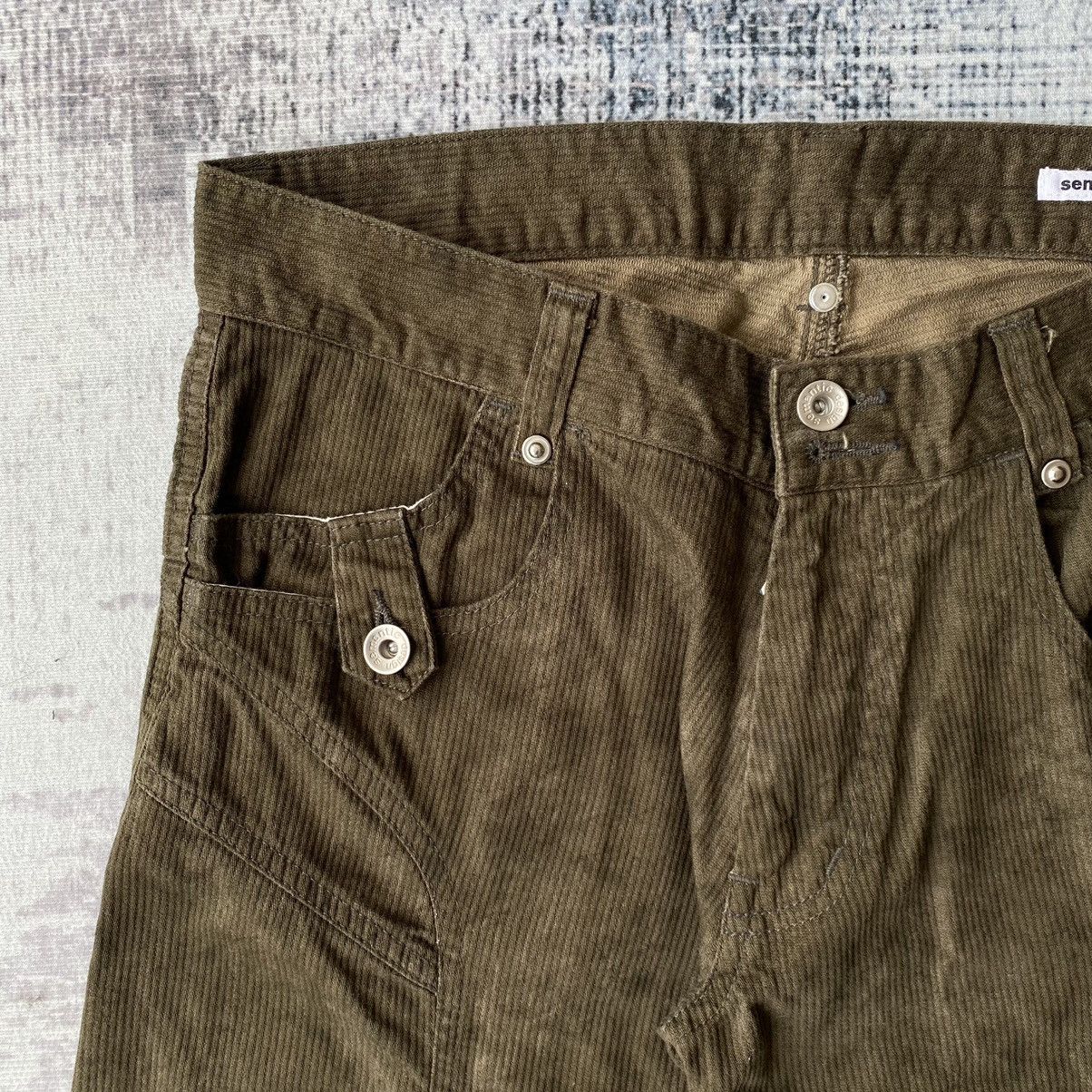 If Six Was Nine Semantic Design Japanese Corduroy Pants Size US 31 - 3 Thumbnail