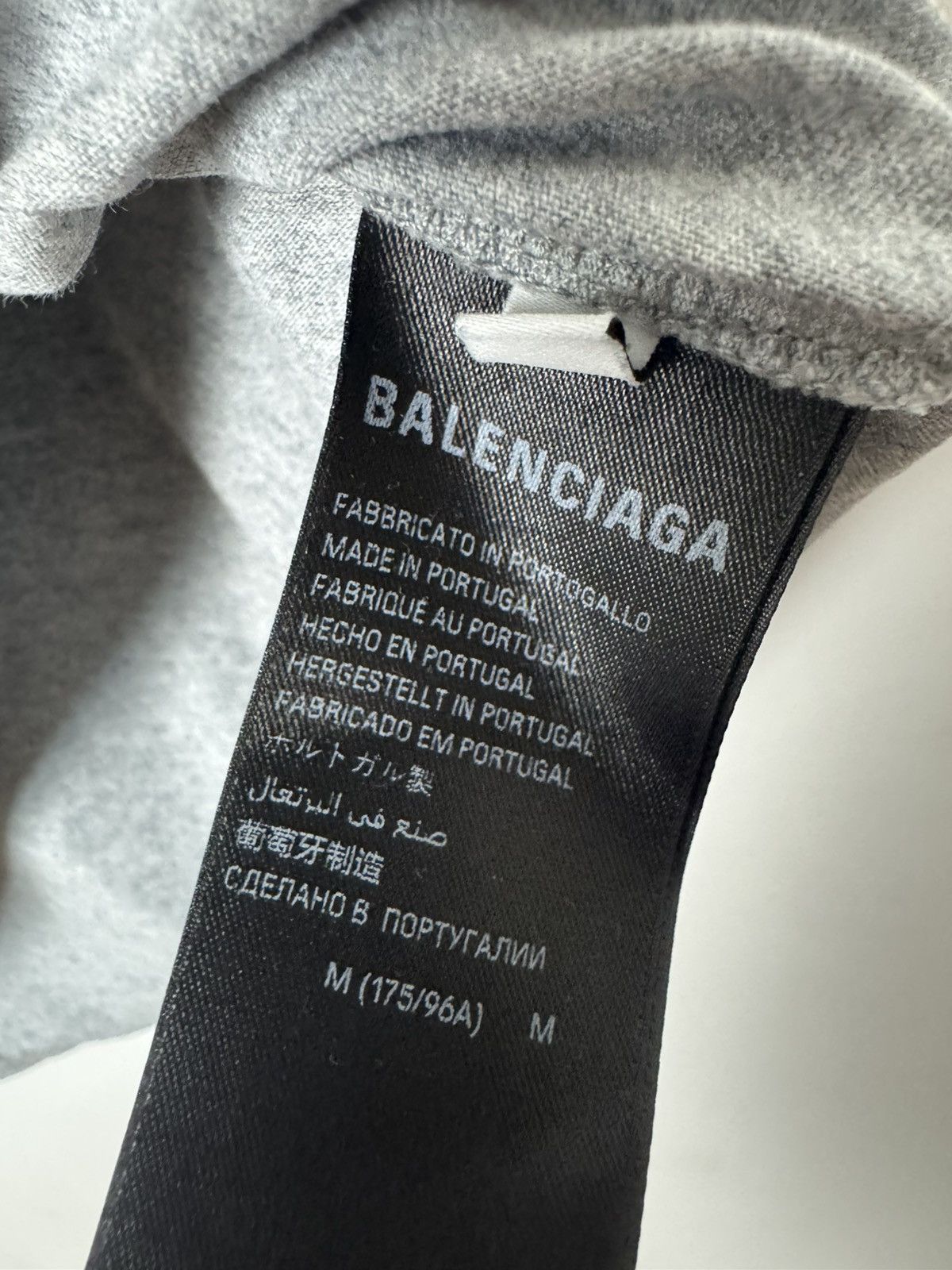 Balenciaga BNWT Balenciaga “I Love Paris” Oversized Tee Luxury Designer Size US M / EU 48-50 / 2 - 17 Thumbnail