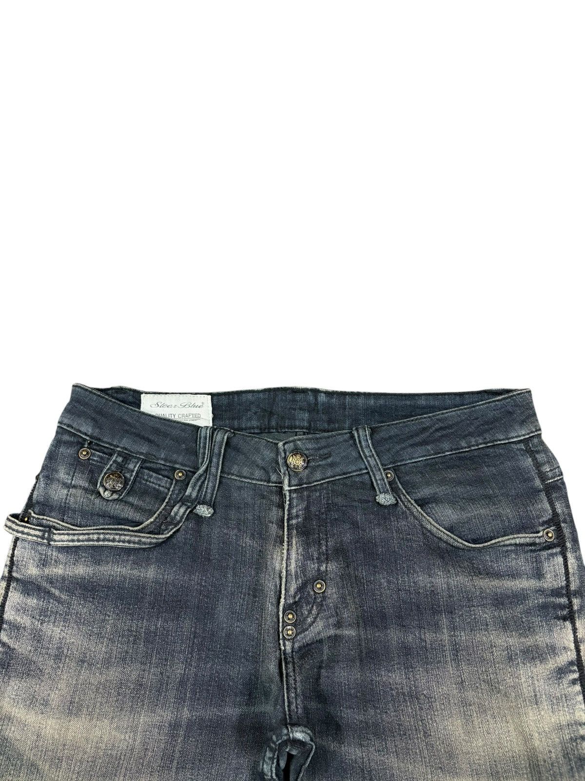 Japanese Brand Vintage Japanese Brand Mud Wash Distressed Jeans Size US 32 / EU 48 - 4 Thumbnail