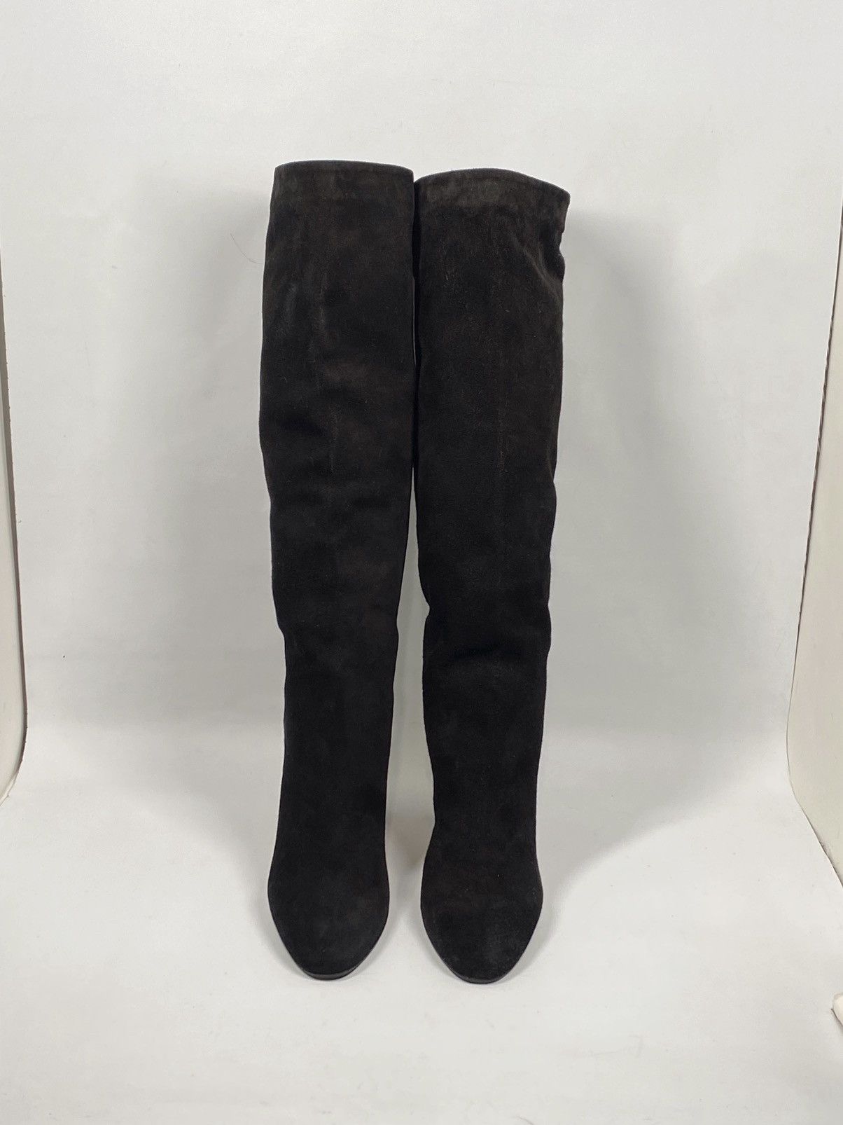 Aquazzura Aquazzura Manzoni Black Suede Leather Boots size 38 Size US 8 / IT 38 - 3 Thumbnail