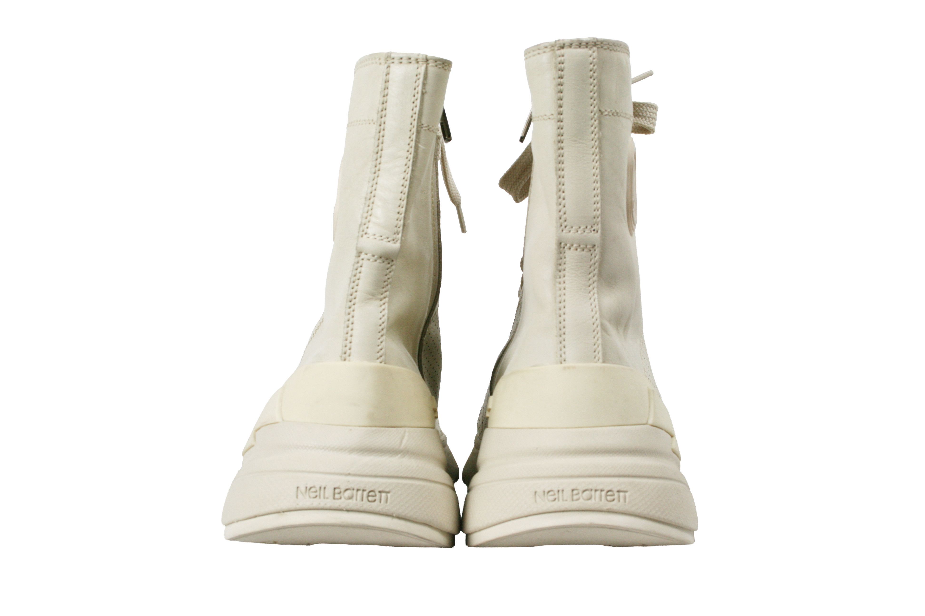 Neil Barrett Pierced Punk Bolt Side Zip Boots Size US 11 / EU 44 - 15 Thumbnail