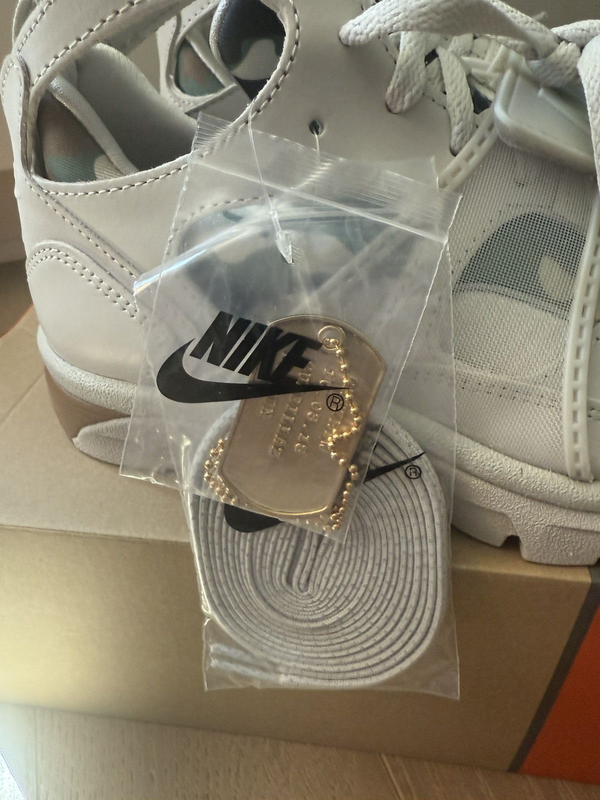 Corteiz × Nike Size 8.5 US Nike Corteiz x Air Trainer Huarache Light Bone Size US 8.5 / EU 41-42 - 6 Thumbnail