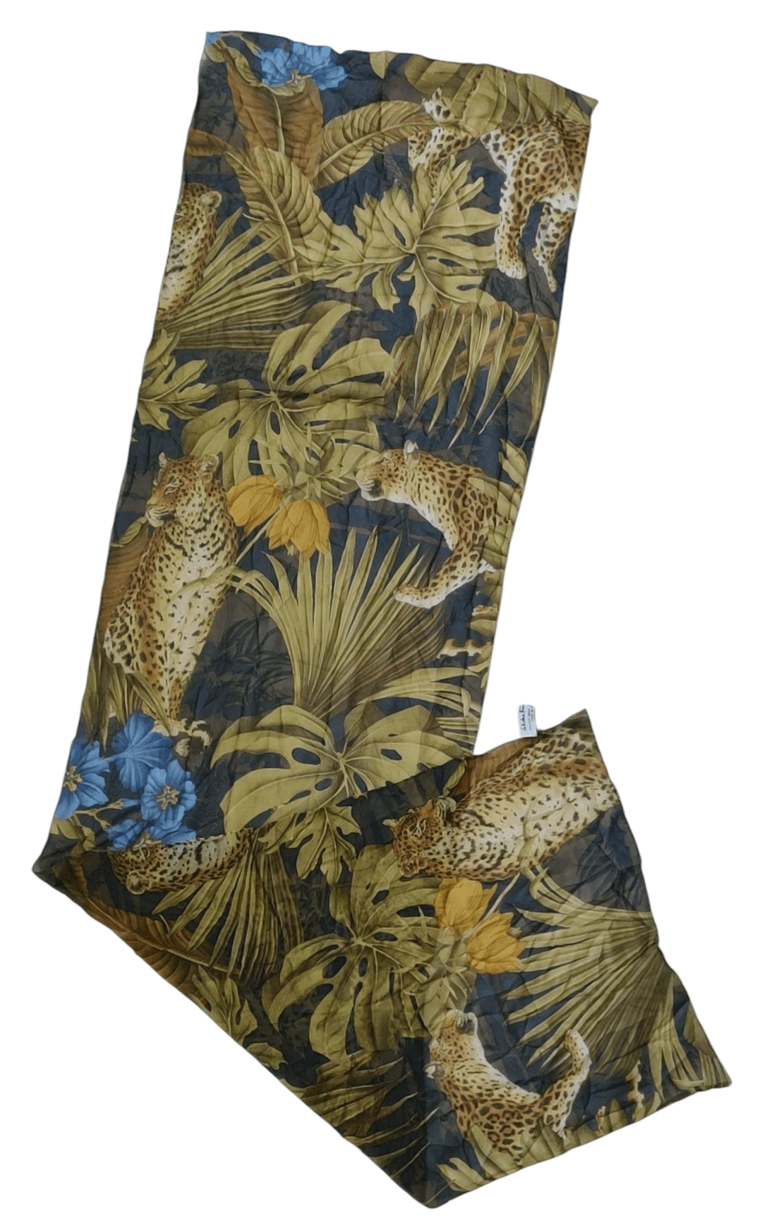 Salvatore Ferragamo Salvatore Ferragamo Leopard Silk Scarf Size ONE SIZE - 1 Thumbnail