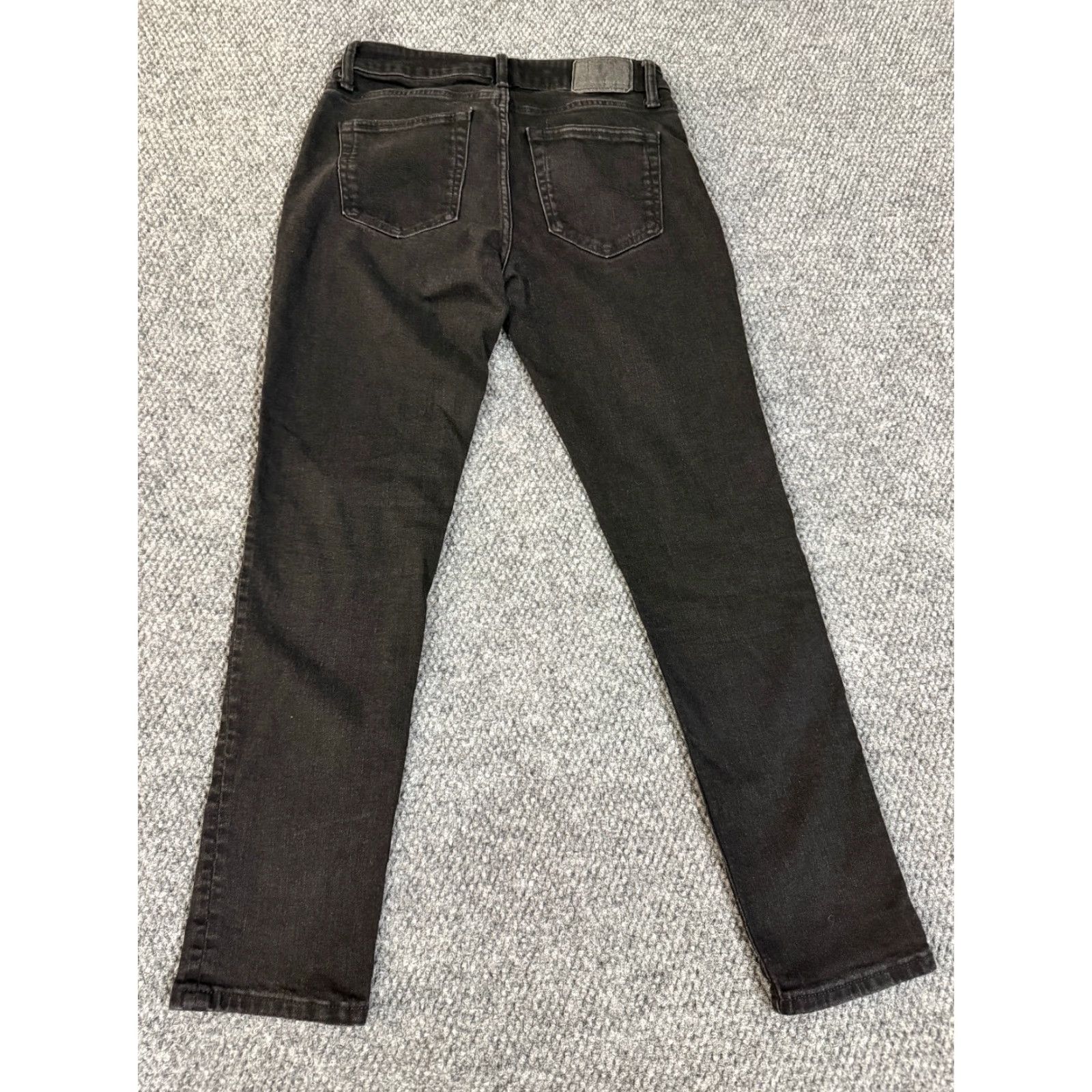 American Eagle Outfitters American Eagle Jeans Mens 29x30 Black Skinny Stretch Denim Jeans Slim 5-Pocket Logo Navy? Size US 29 - 7 Thumbnail