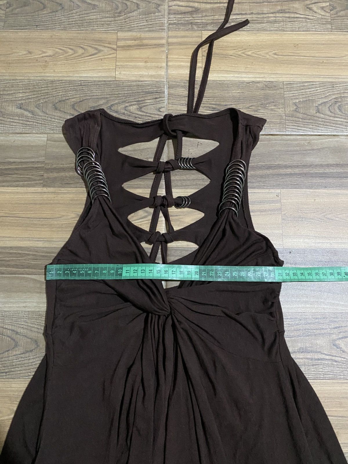 Yasuyuki Ishii EDGE LINE PUNK GOTHIC STYLE FLARED DRESSES Size ONE SIZE - 15 Thumbnail