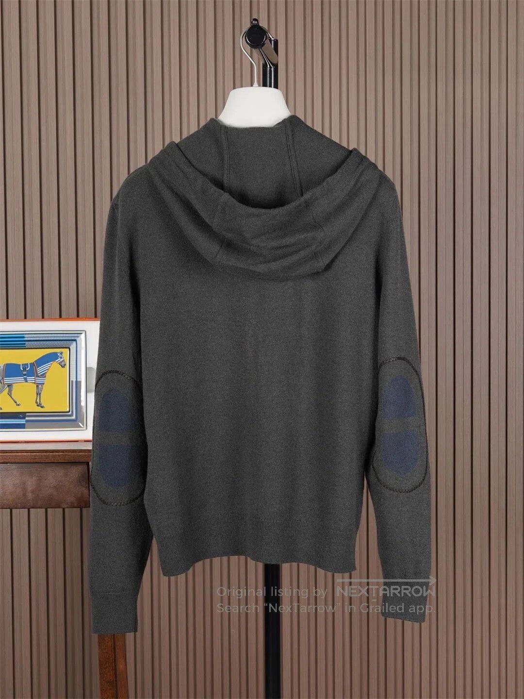 Hermes Hermes Men's Hooded Cashmere Jacket. Size US M / EU 48-50 / 2 - 2 Thumbnail