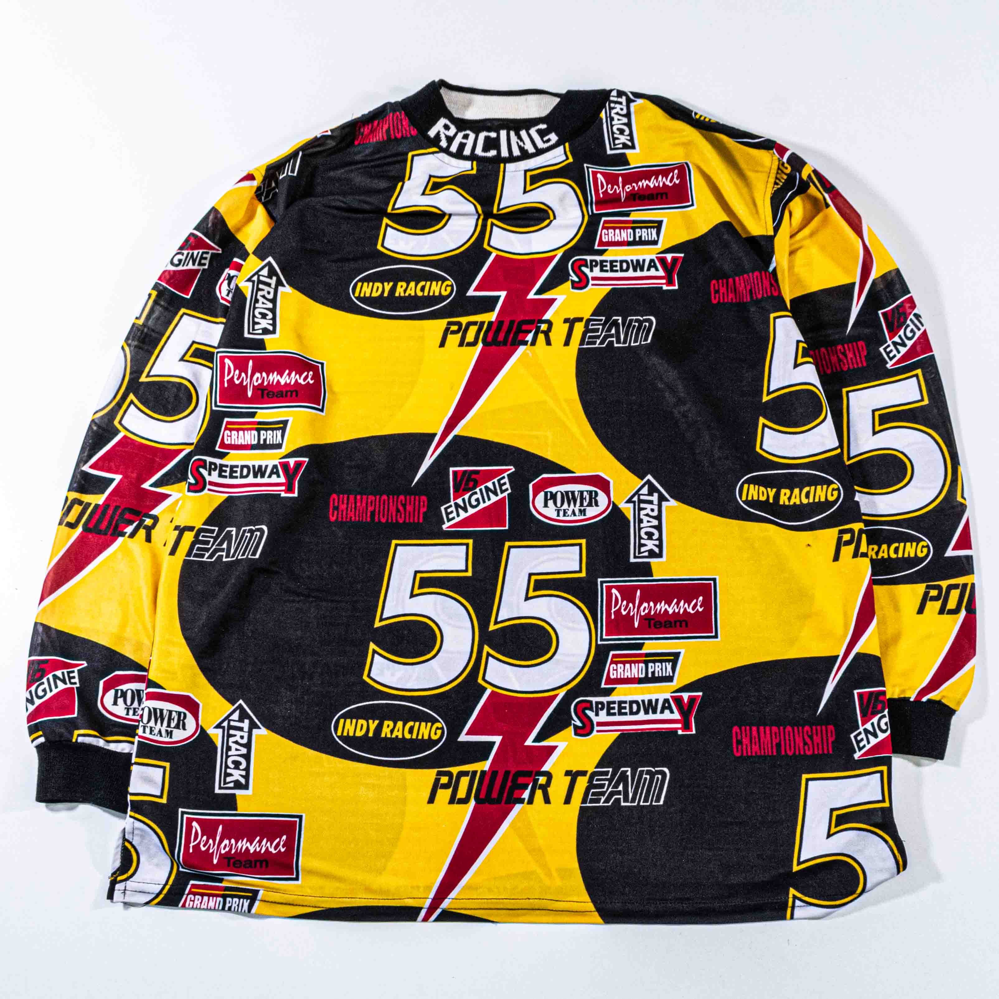 Vintage Vintage 90s Moffat Motocross Racing Jersey AOP Made in USA Size US XXL / EU 58 / 5 - 1 Thumbnail