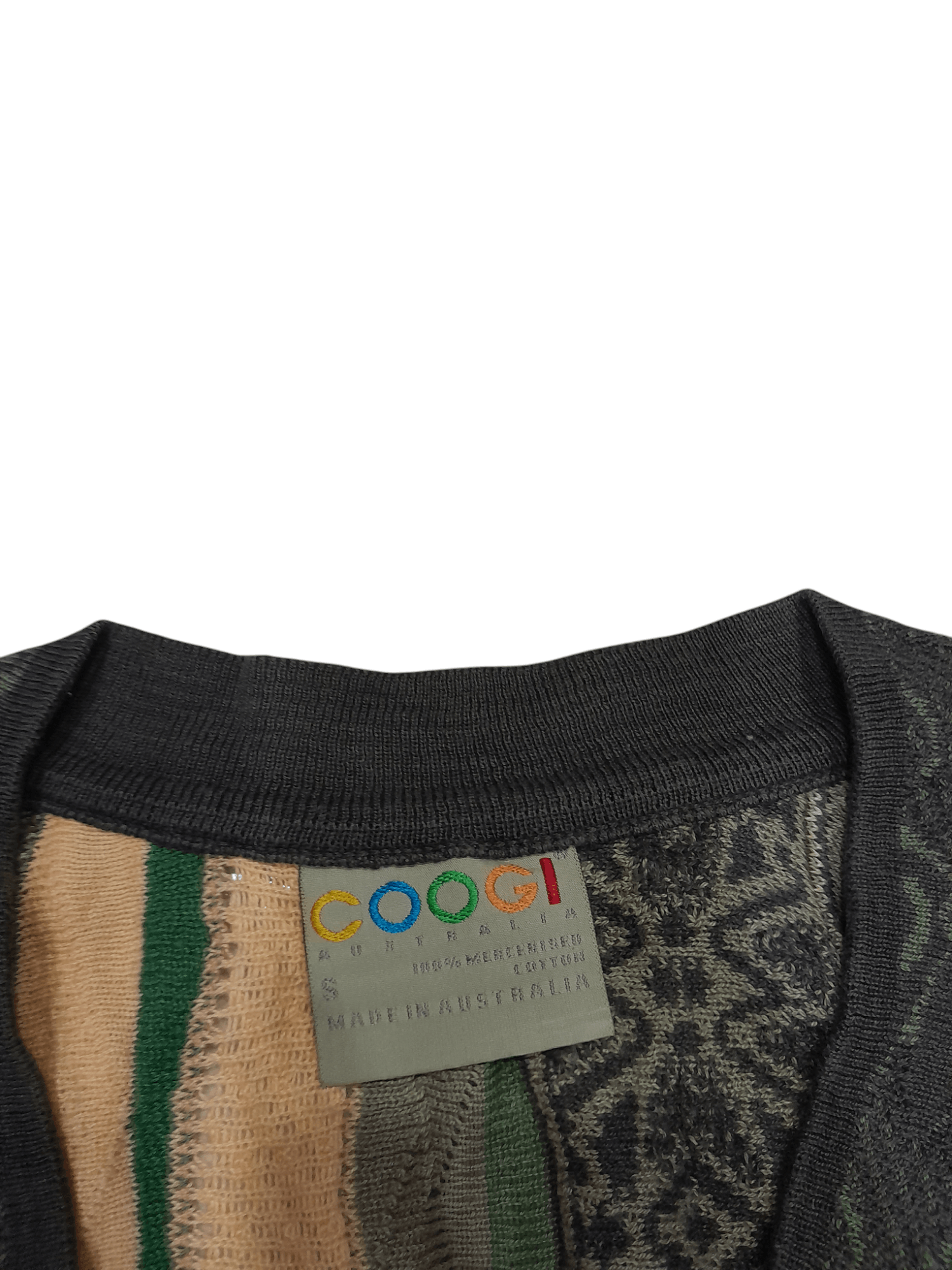Coogi 90s Coogi Knitwear Sweater V-neck (F588) Size US S / EU 44-46 / 1 - 3 Thumbnail
