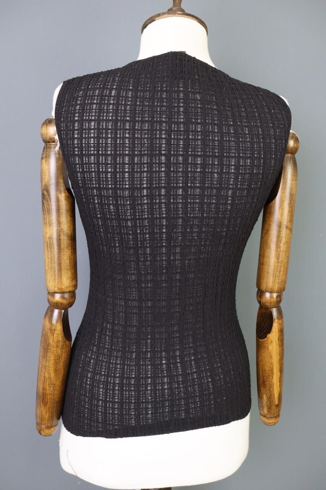 Wolford Wolford Top Shirt Size M Brown Mesh Bodycon Size M Size M / US 6-8 / IT 42-44 - 12 Thumbnail