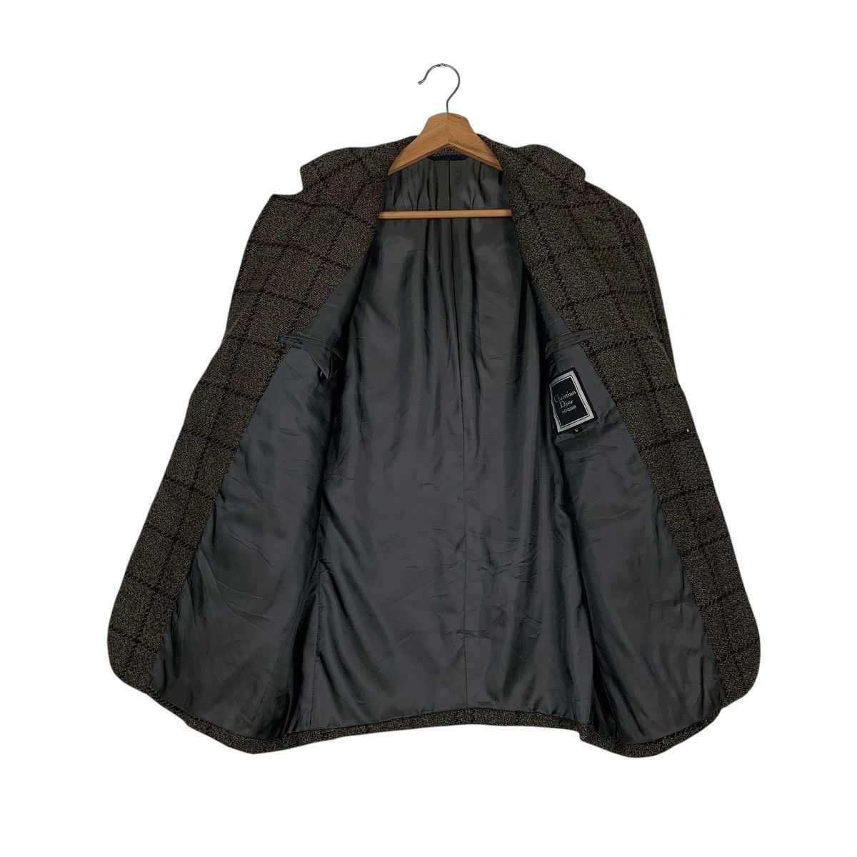 Christian Dior Monsieur Vintage Christian Dior Monsieur Checkered Wool Casual Jacket Size US S / EU 44-46 / 1 - 11 Thumbnail
