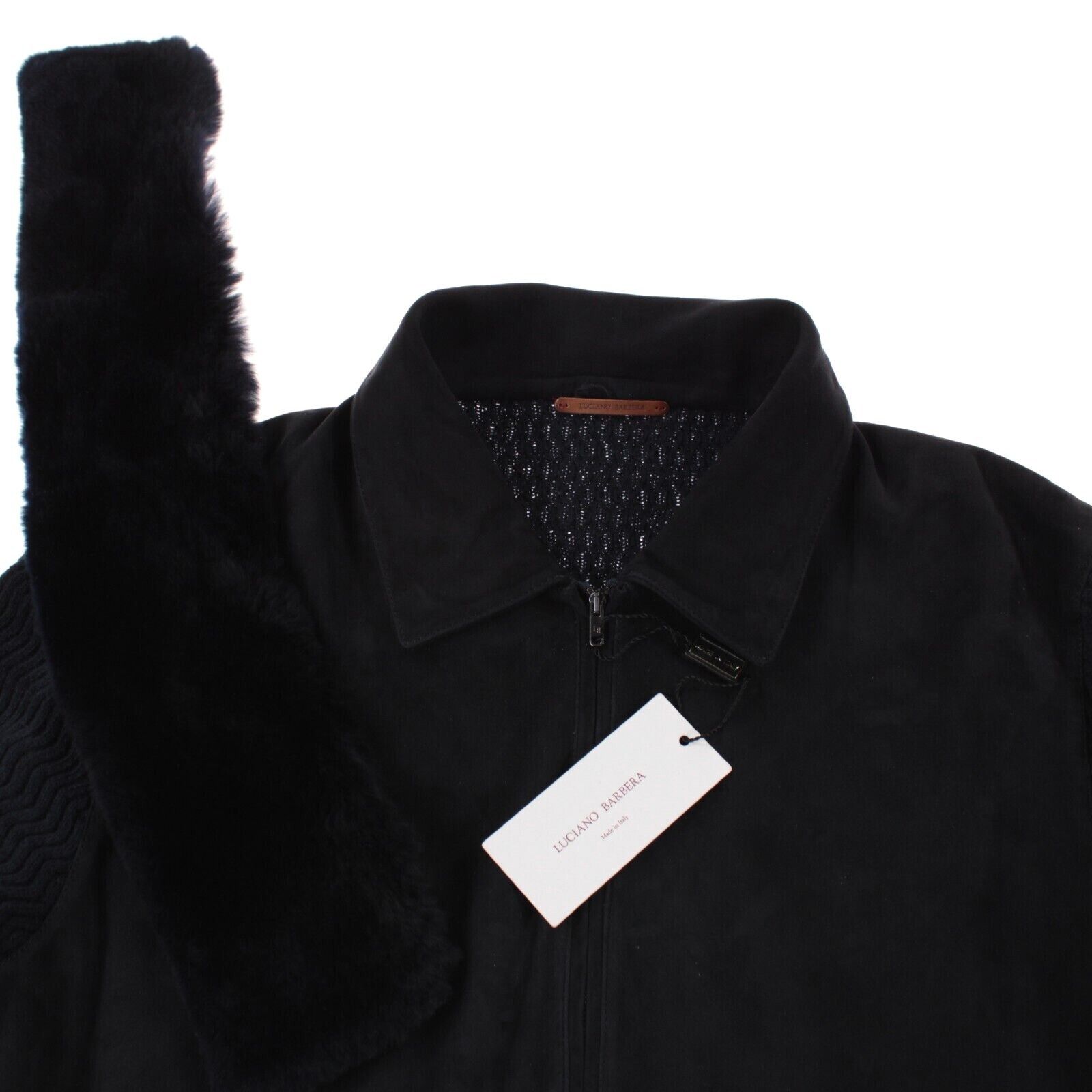 Luciano Barbera Luciano Barbera Sweater Size US XL in Blue Size US XL / EU 56 / 4 - 4 Thumbnail