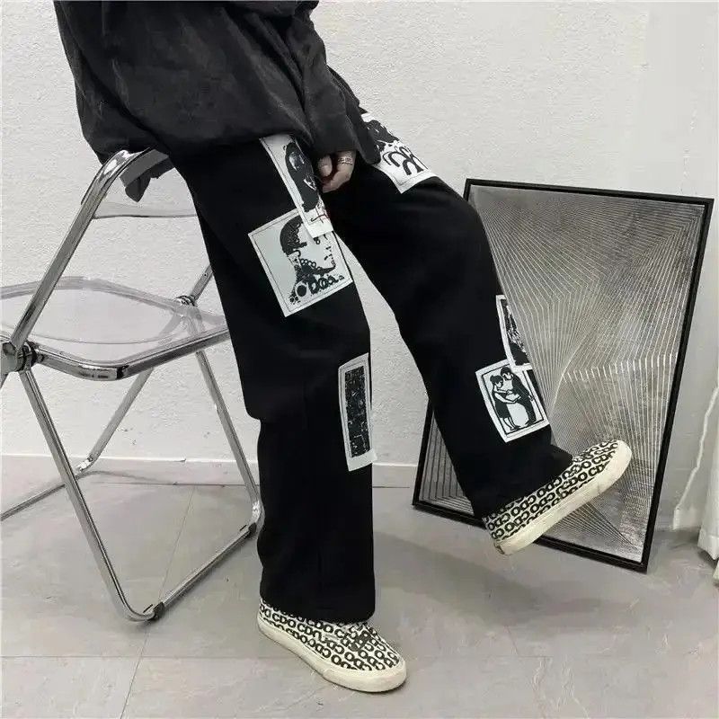 Japanese Brand Japanese style punk jeans with patches Size US 32 / EU 48 - 5 Thumbnail