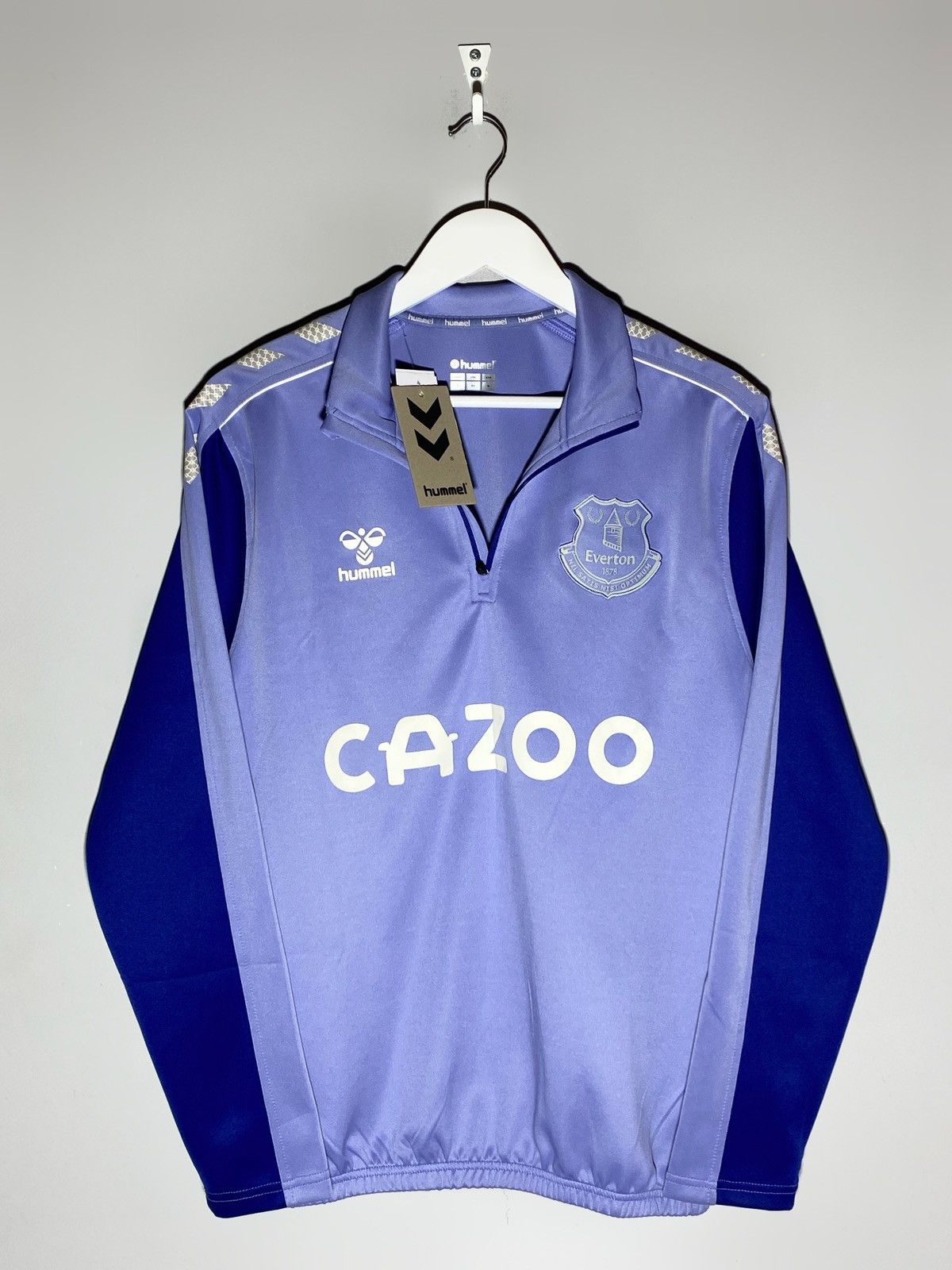 Hummel Hummel Everton New With Tags Training Top Size US S / EU 44-46 / 1 - 1 Thumbnail