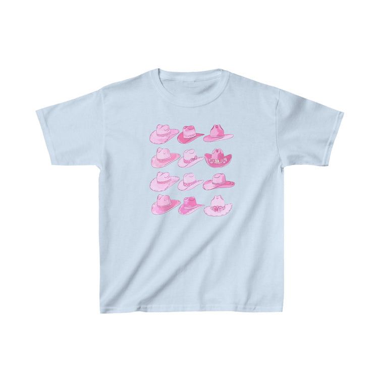 Other Blue Cowgirl Hats Baby Tee Size L / US 10 / IT 46 - 2 Thumbnail