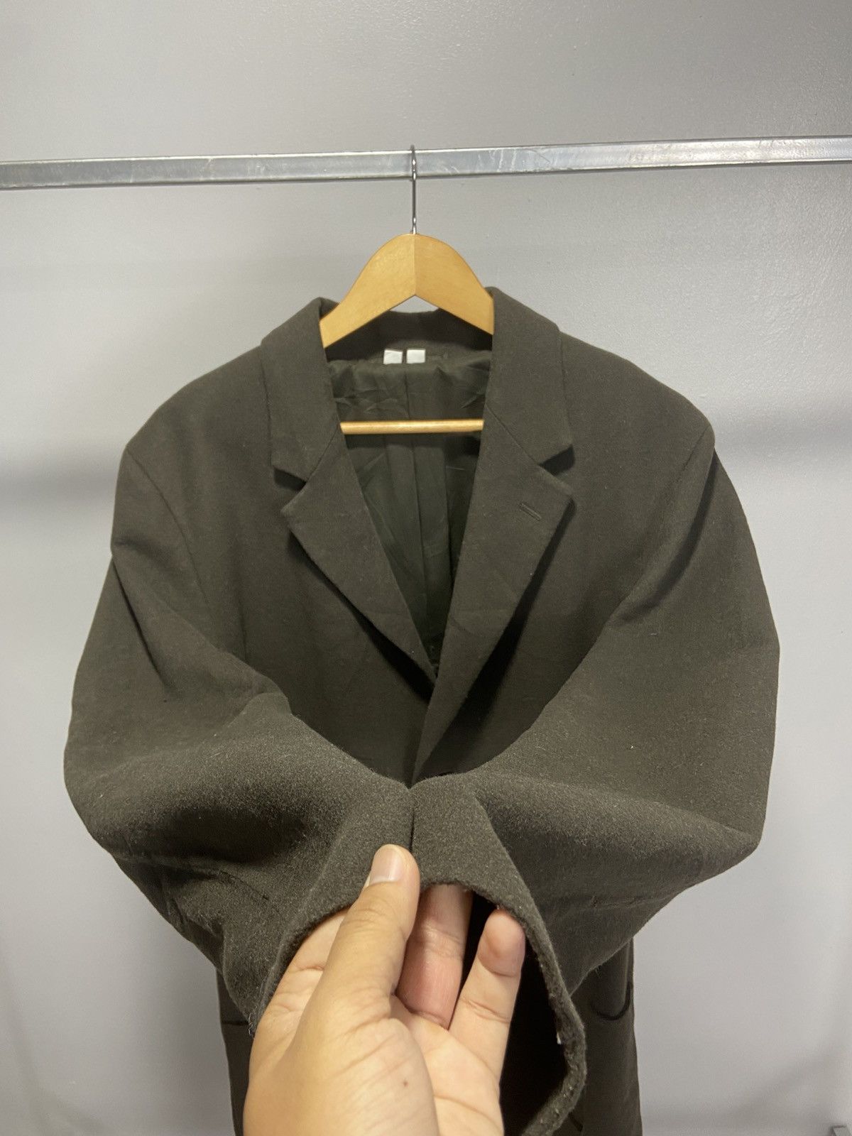 Lemaire × Uniqlo Uniqlo UUUU wool long coat jacket Size US M / EU 48-50 / 2 - 3 Thumbnail