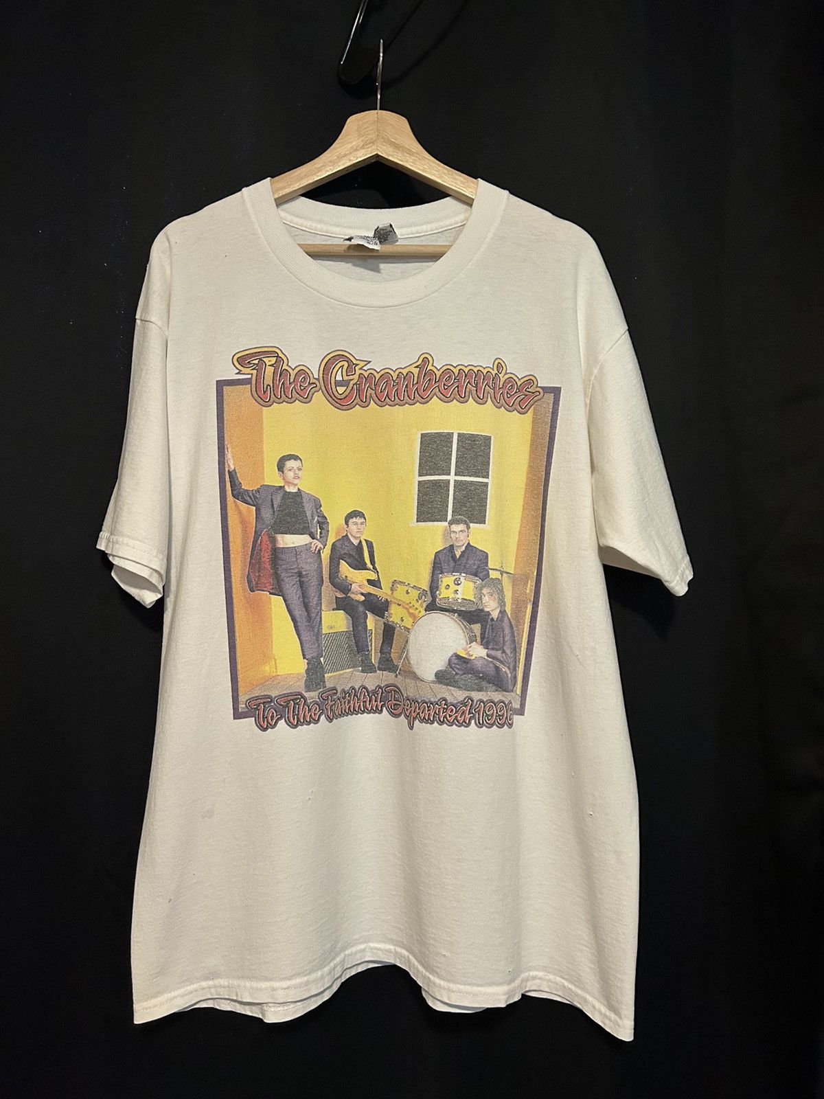 Band Tees *RARE* Vintage 90’s The Cranberries Faithful Departed Shirt Size US XL / EU 56 / 4 - 1 Thumbnail