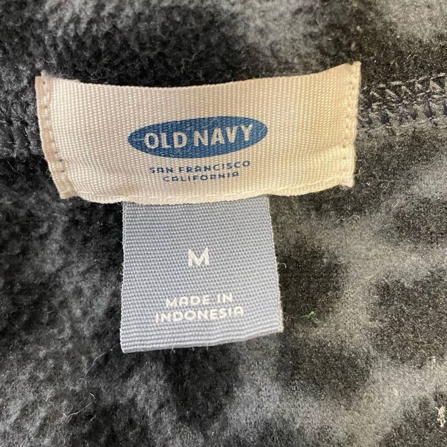 Old Navy Old Navy Womens Medium Leopard Spot Fleece Pullover Sweater Size M / US 6-8 / IT 42-44 - 6 Thumbnail