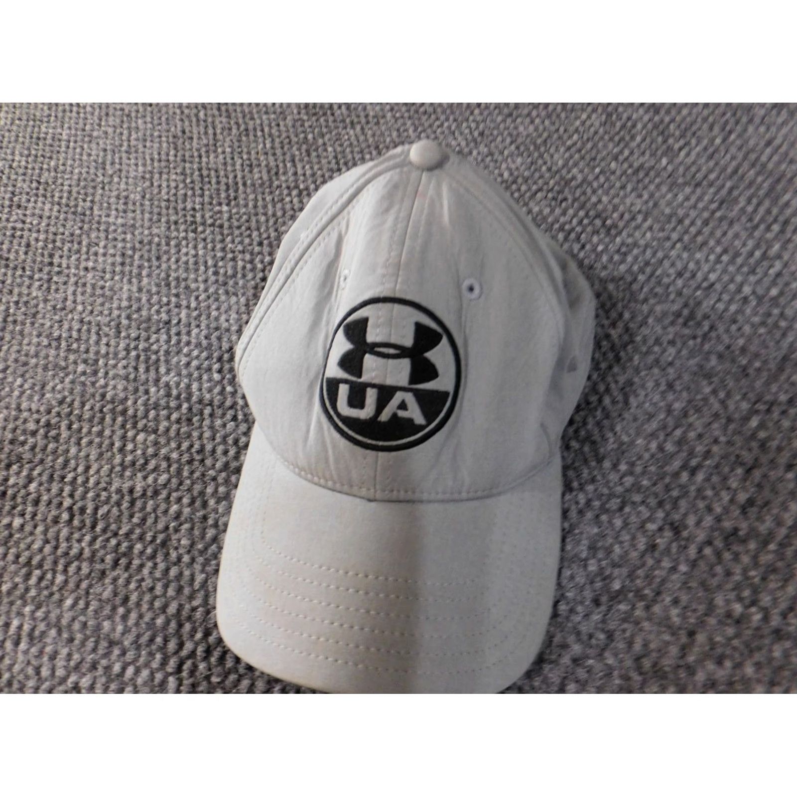 Under Armour Under Armour Hat Black Mens L Classic fit stretch UA Baseball Cap Cap Gray Large Canvas Polyester Solid"} Size ONE SIZE - 3 Thumbnail