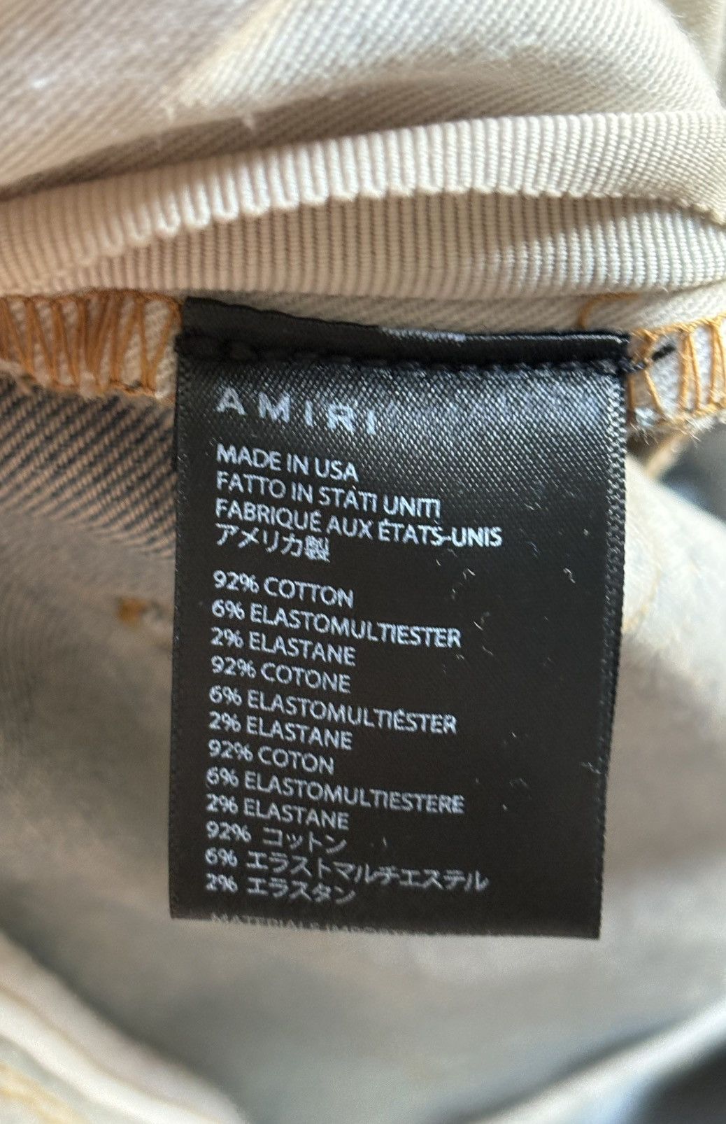Amiri Amiri tie dye patch jeans Size US 36 / EU 52 - 3 Thumbnail