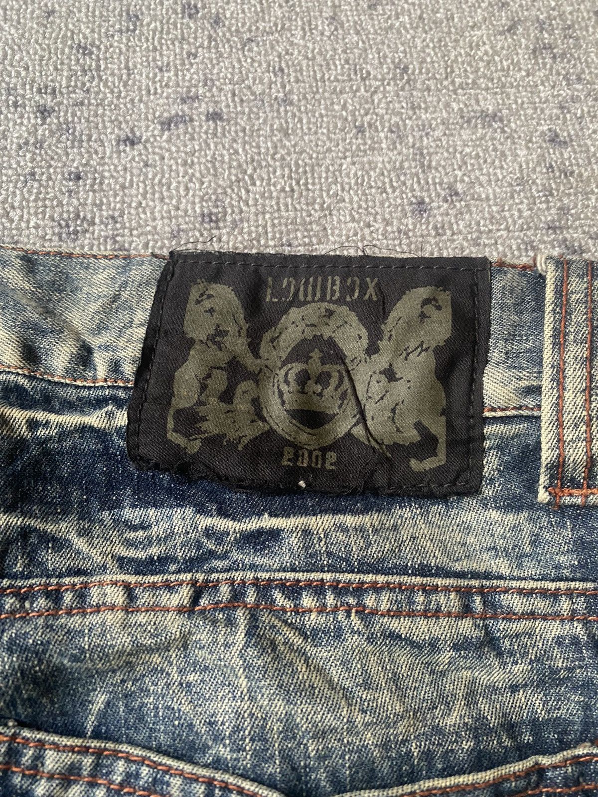 LOWBOX Y2k Lowbox D-Blu distressed ifsixwasnine bootcut jeans Size US 32 / EU 48 - 9 Thumbnail
