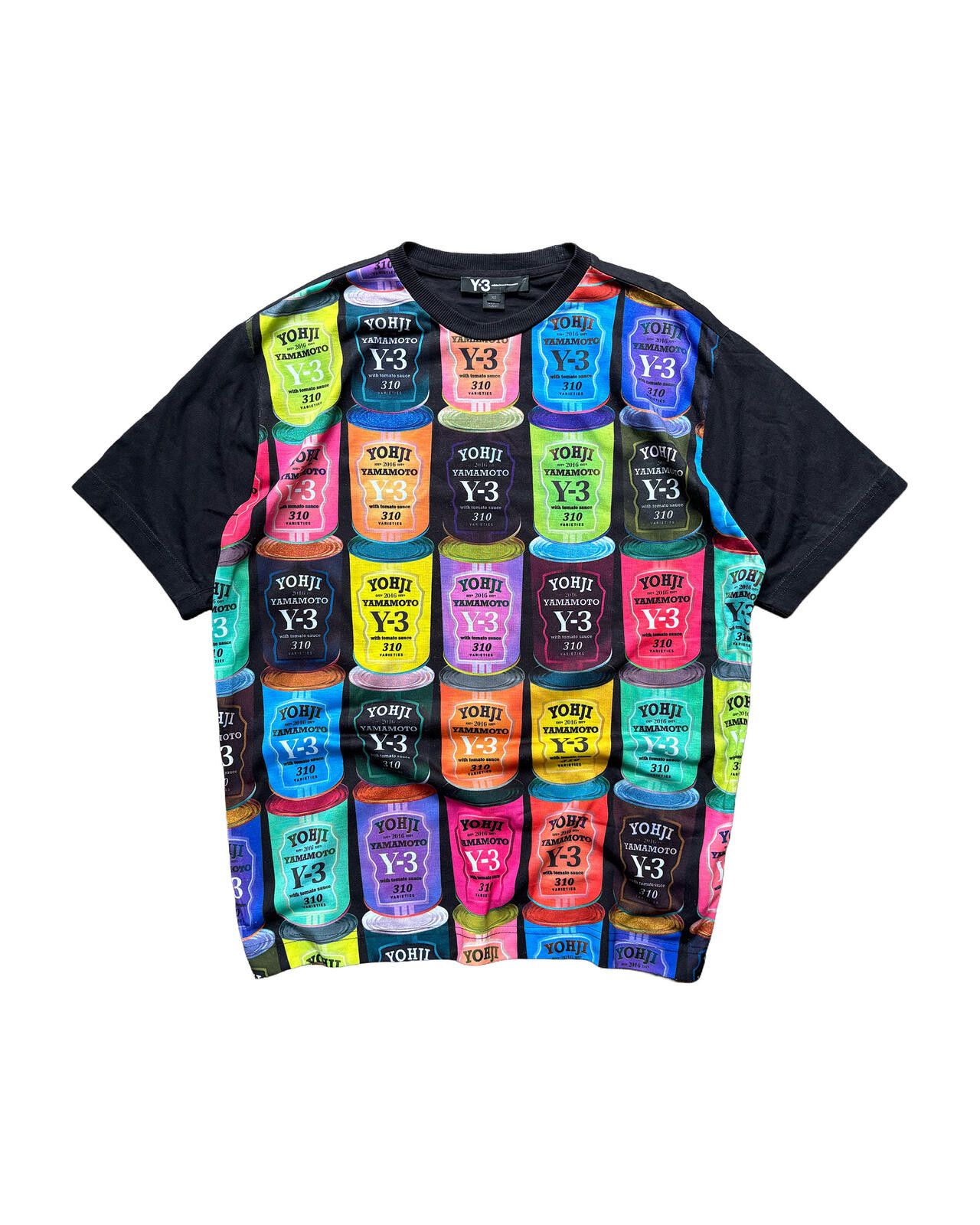 Yohji Yamamoto Y-3 Adidas Yohji Yamamoto T Shirt Black Large Size US L / EU 52-54 / 3 - 1 Thumbnail