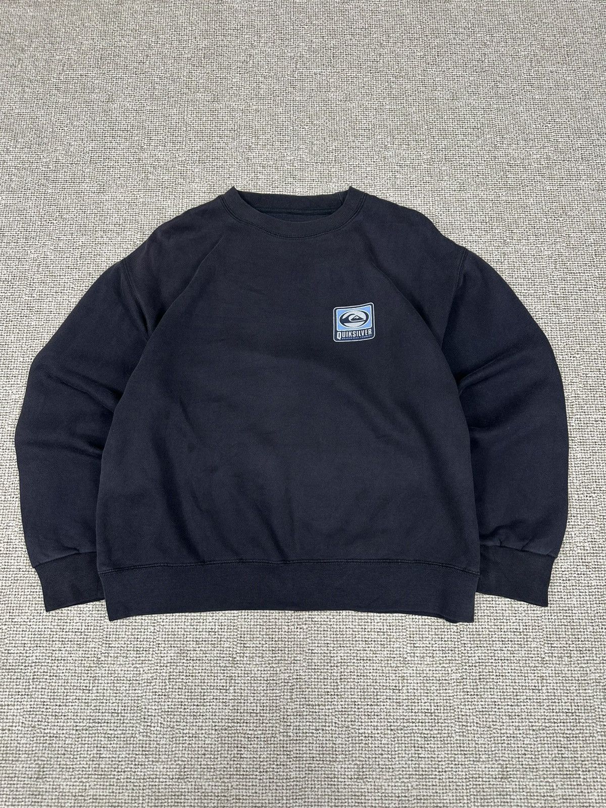 Quiksilver Vintage Quiksilver Big logo Crewneck Z307 Size US L / EU 52-54 / 3 - 3 Thumbnail