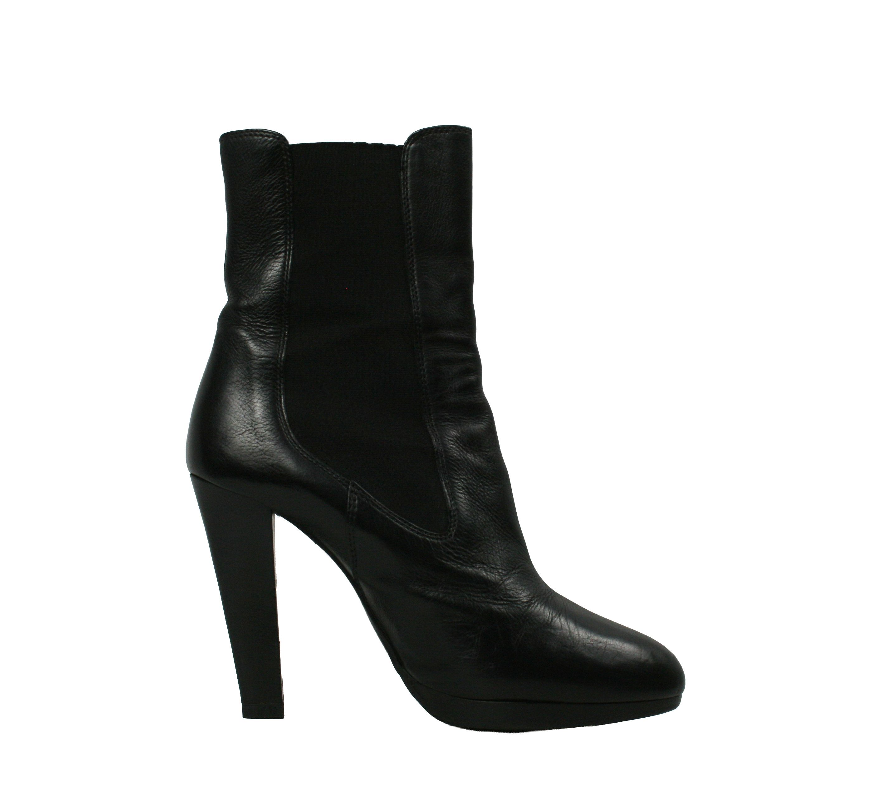 Miu Miu 00S Healed Leather Ankle Boots Vintage Size US 9 / IT 39 - 1 Thumbnail