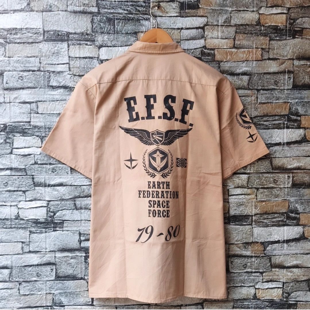Anime Cospa Gundam Wappen Base Work Shirt Size US L / EU 52-54 / 3 - 1 Thumbnail