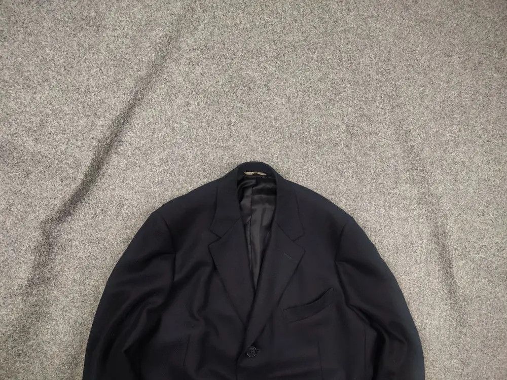 Canali Canali Italy Design 57110 Wool Classic Overcoat Mens Jacket Size US XL / EU 56 / 4 - 1 Thumbnail